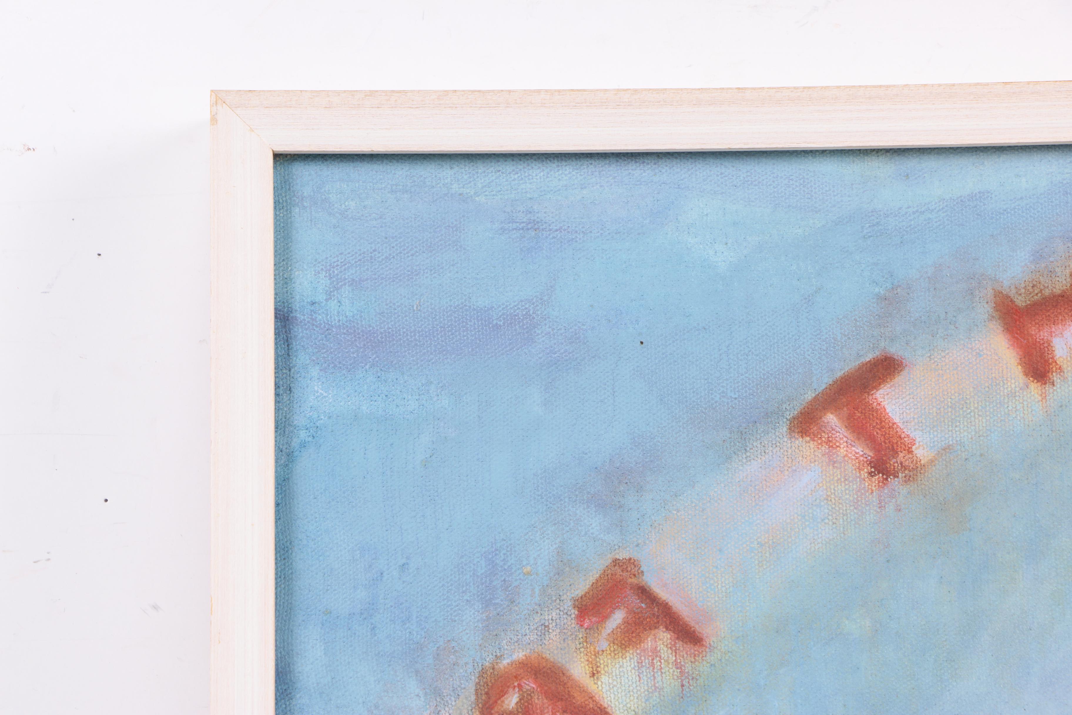 Eloe Woolf-Laiken Oil Painting "Arbeit Macht Frei"