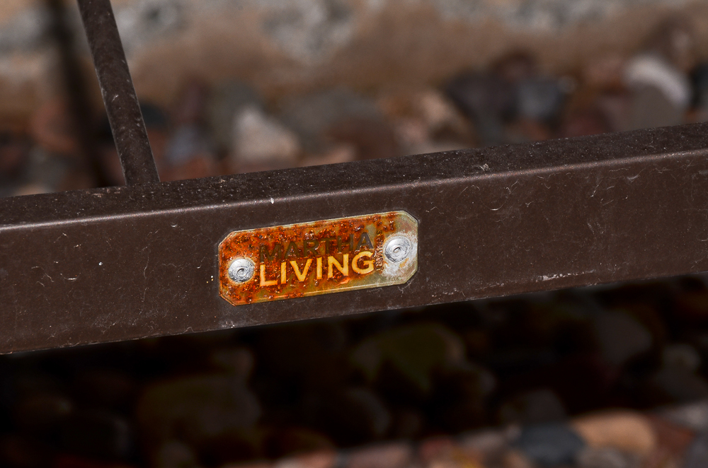 Martha Stewart Living Outdoor Dining Table with Ceramic Tile Top