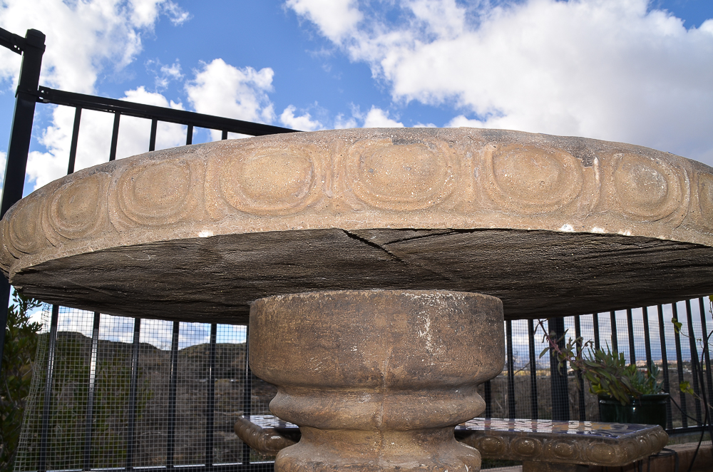 Mosaic Concrete Outdoor Patio Set