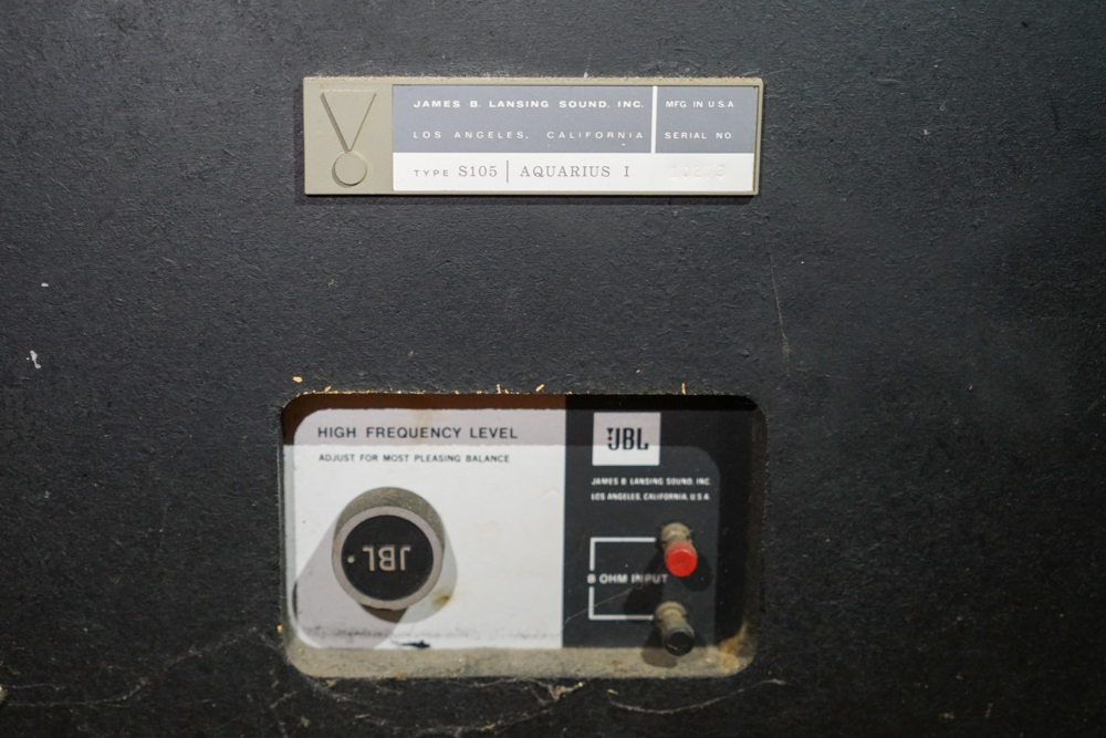 J.B.L S105 Aquarius I Speakers