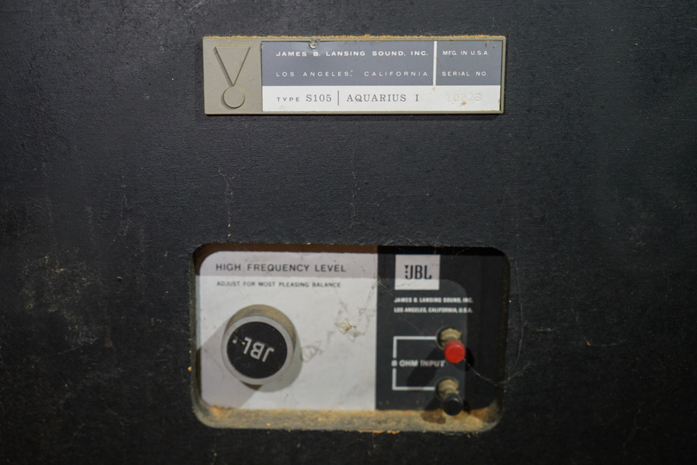 J.B.L S105 Aquarius I Speakers