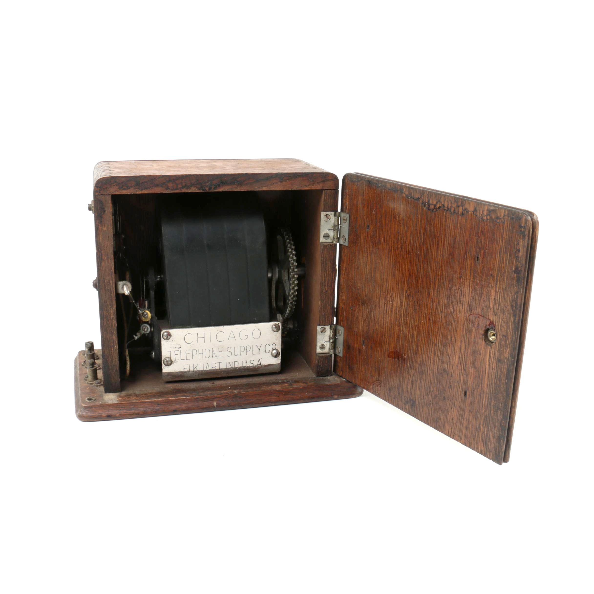 Antique Chicago Telephone Supply Co. Magneto Upright Crank Telephone