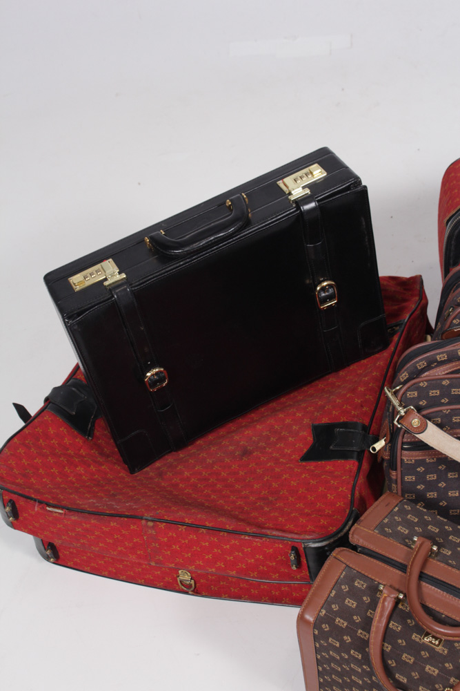 Vintage Luggage Featuring Lark and Giorgio Bernini