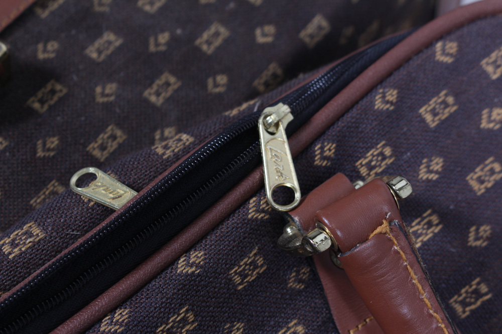 Vintage Luggage Featuring Lark and Giorgio Bernini