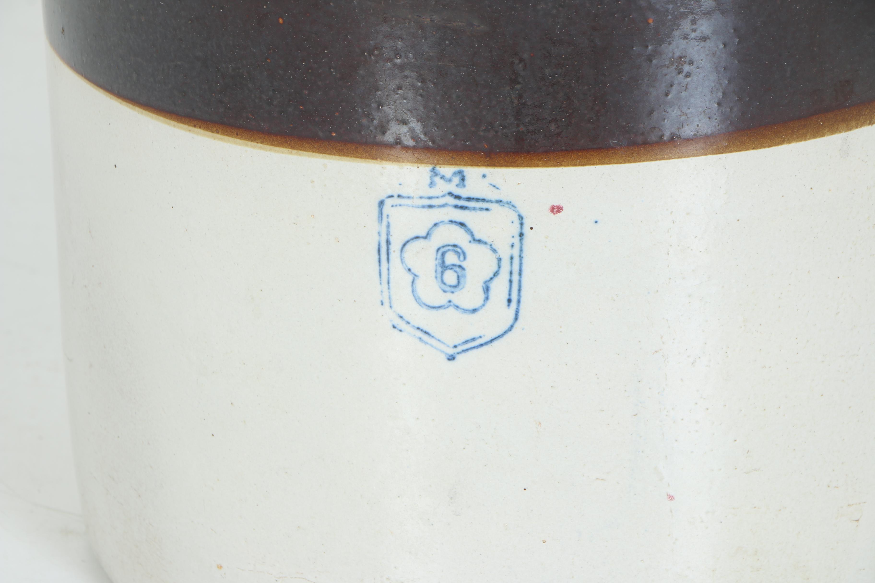 Vintage Nelson McCoy 6-Gallon Stoneware Crock