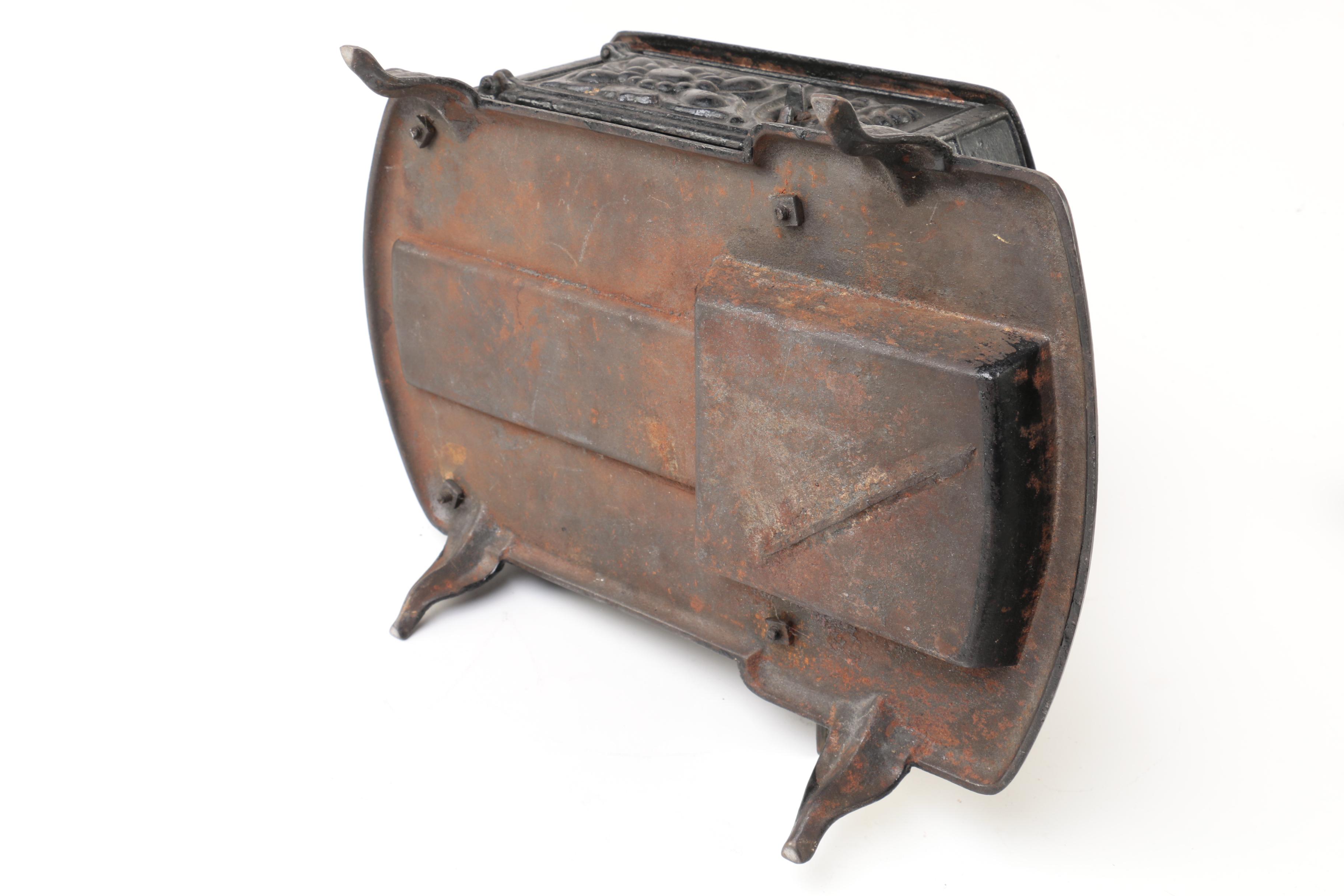 Late 1800s Adams, Peckover & Co. "Little Fanny" Cast Iron Sample Stove