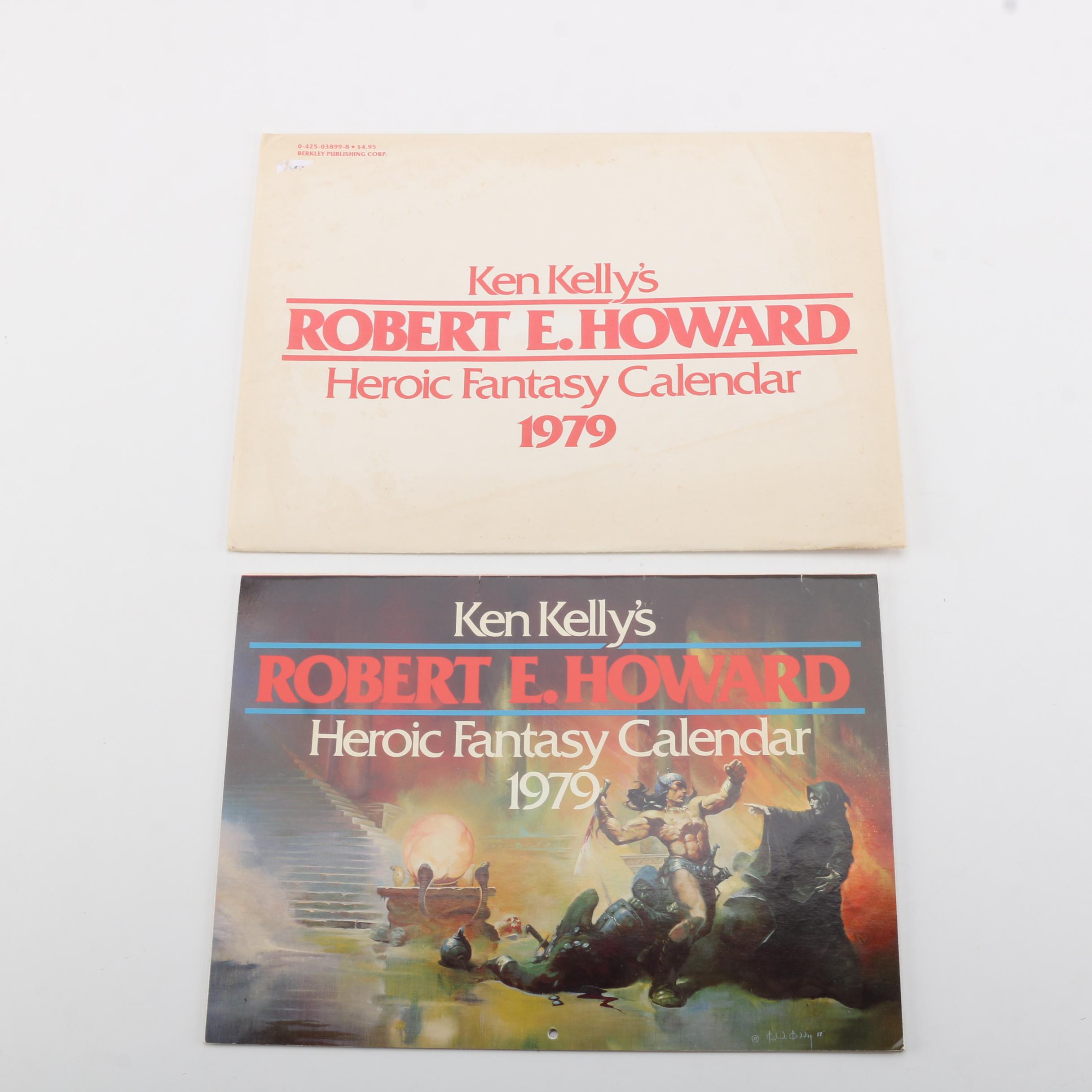 1979 "Ken Kelly's Robert E. Howard Heroic Fantasy" Calendar