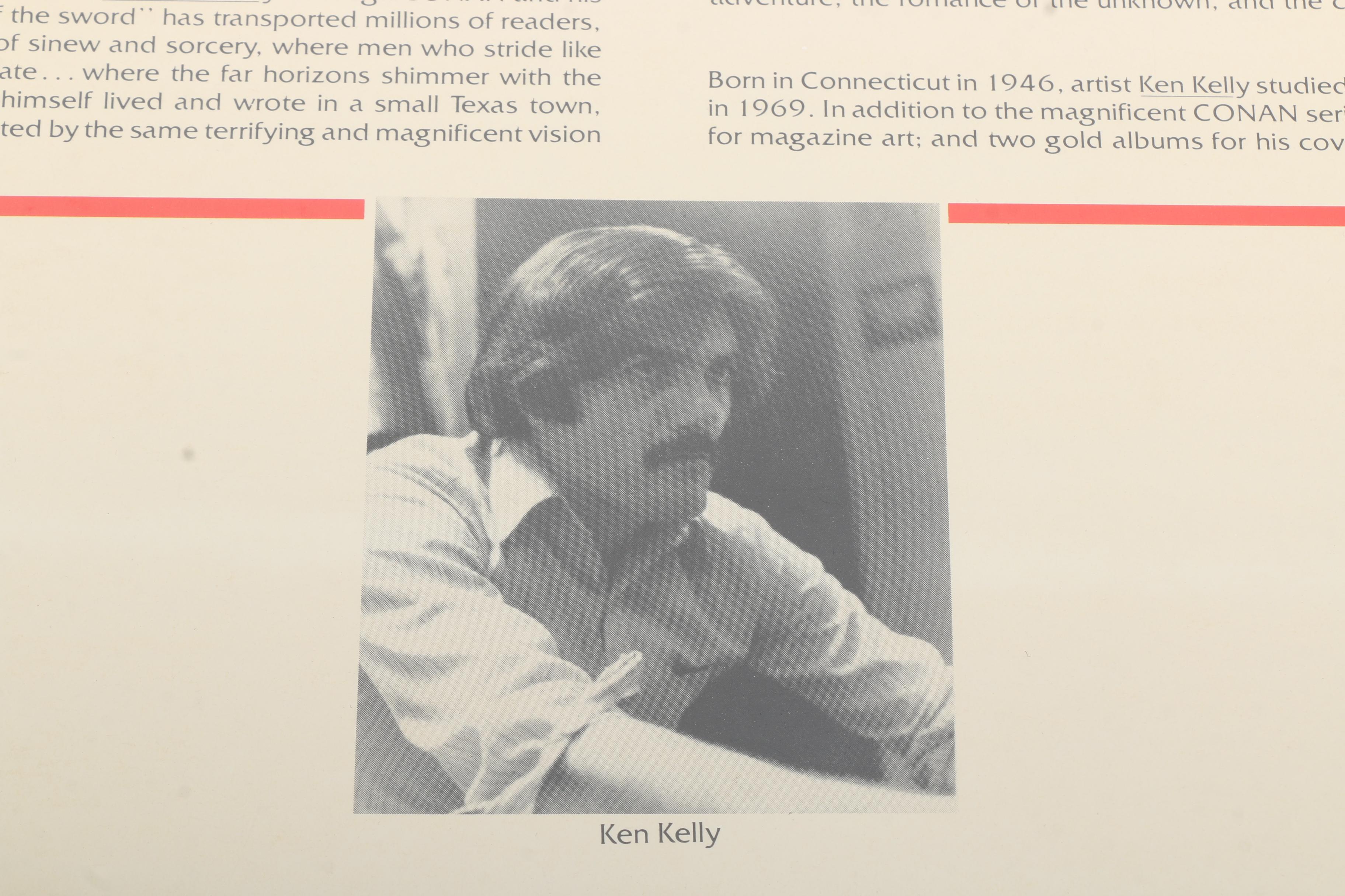 1979 "Ken Kelly's Robert E. Howard Heroic Fantasy" Calendar