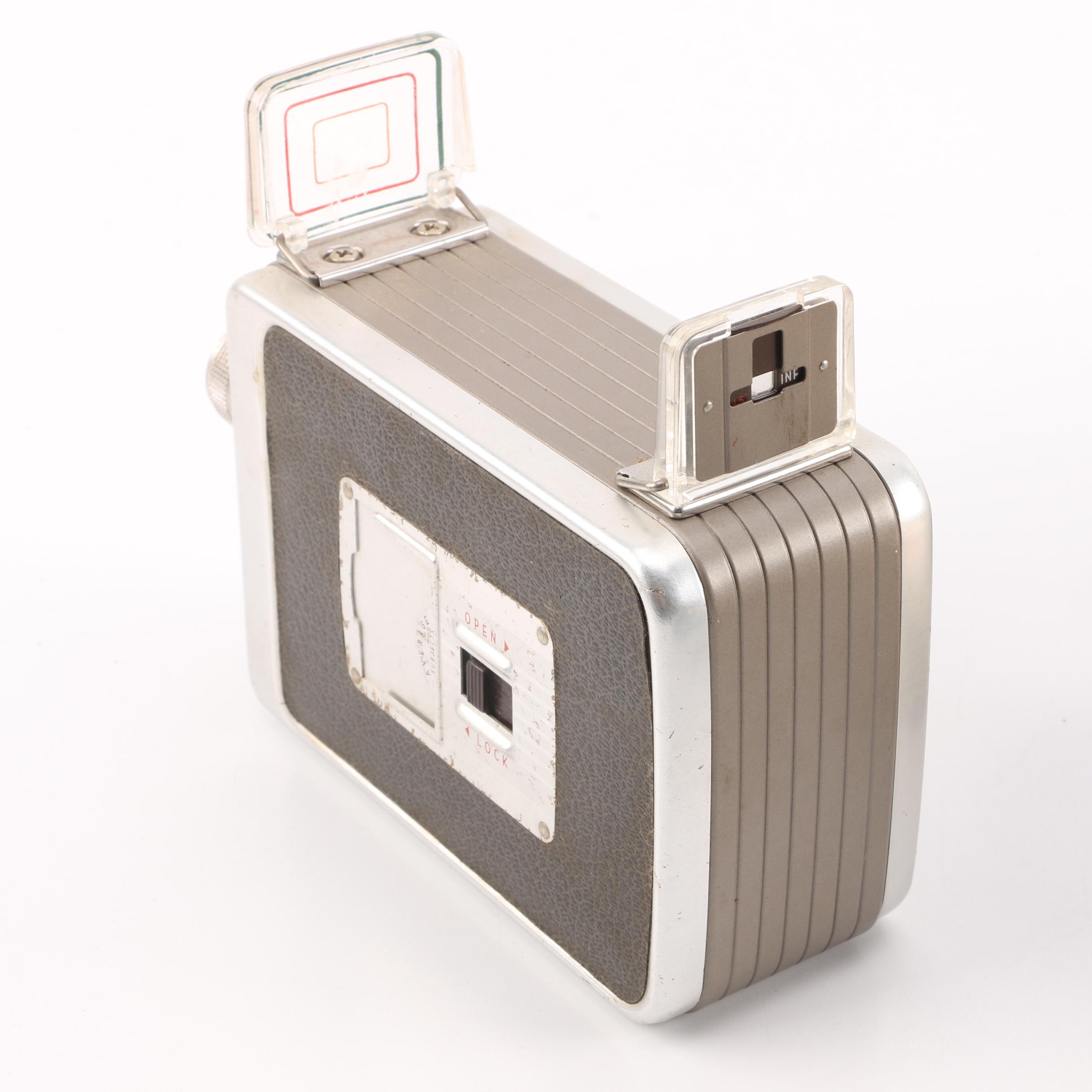 Vintage Kodak Brownie 8mm Movie Camera with Film Reels