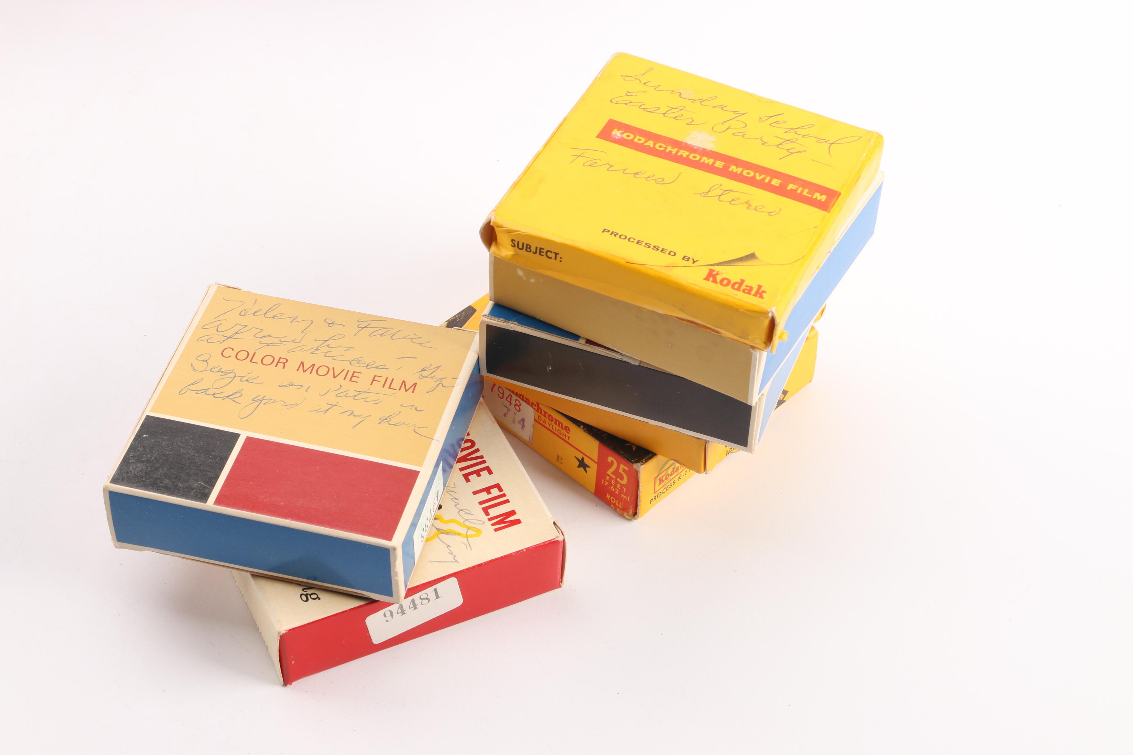 Vintage Kodak Brownie 8mm Movie Camera with Film Reels