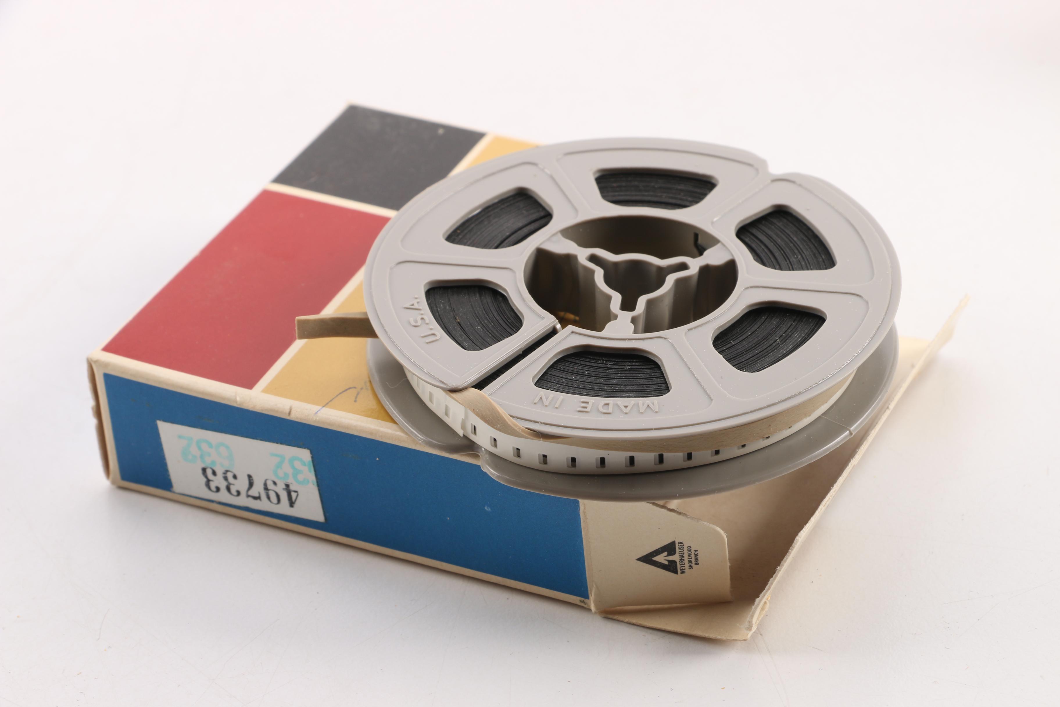 Vintage Kodak Brownie 8mm Movie Camera with Film Reels