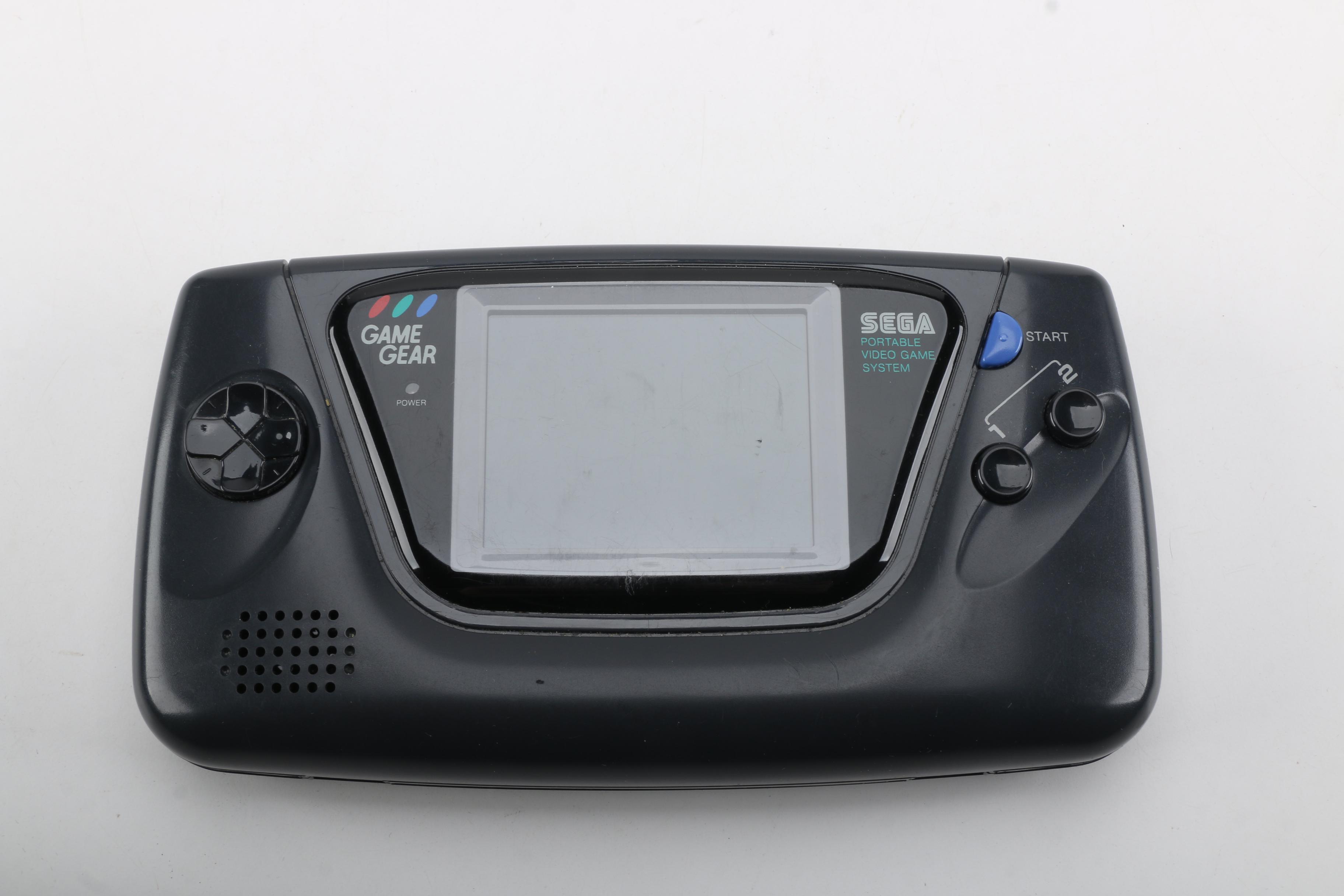 SEGA Handheld Game Gear Console and Accessories