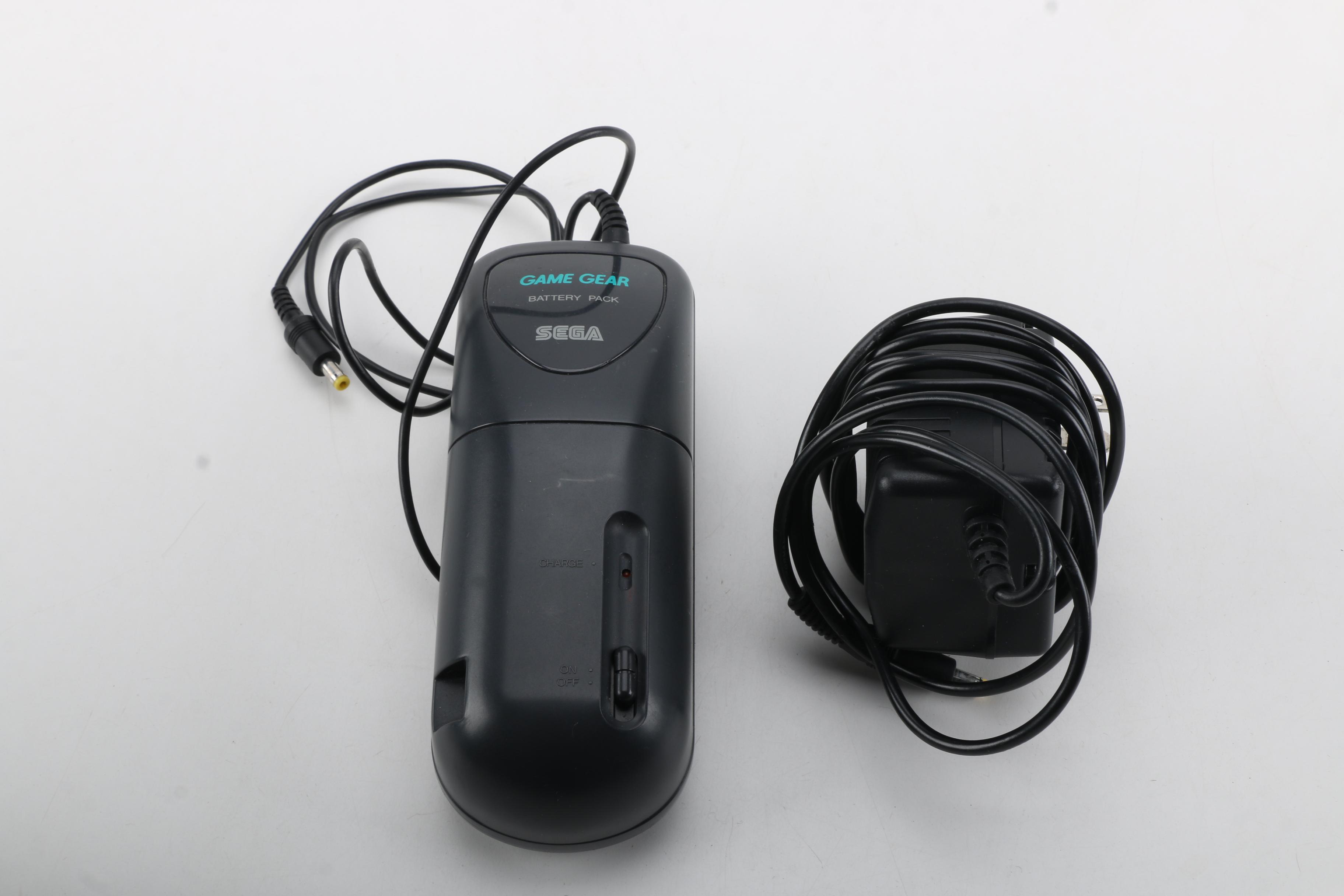 SEGA Handheld Game Gear Console and Accessories