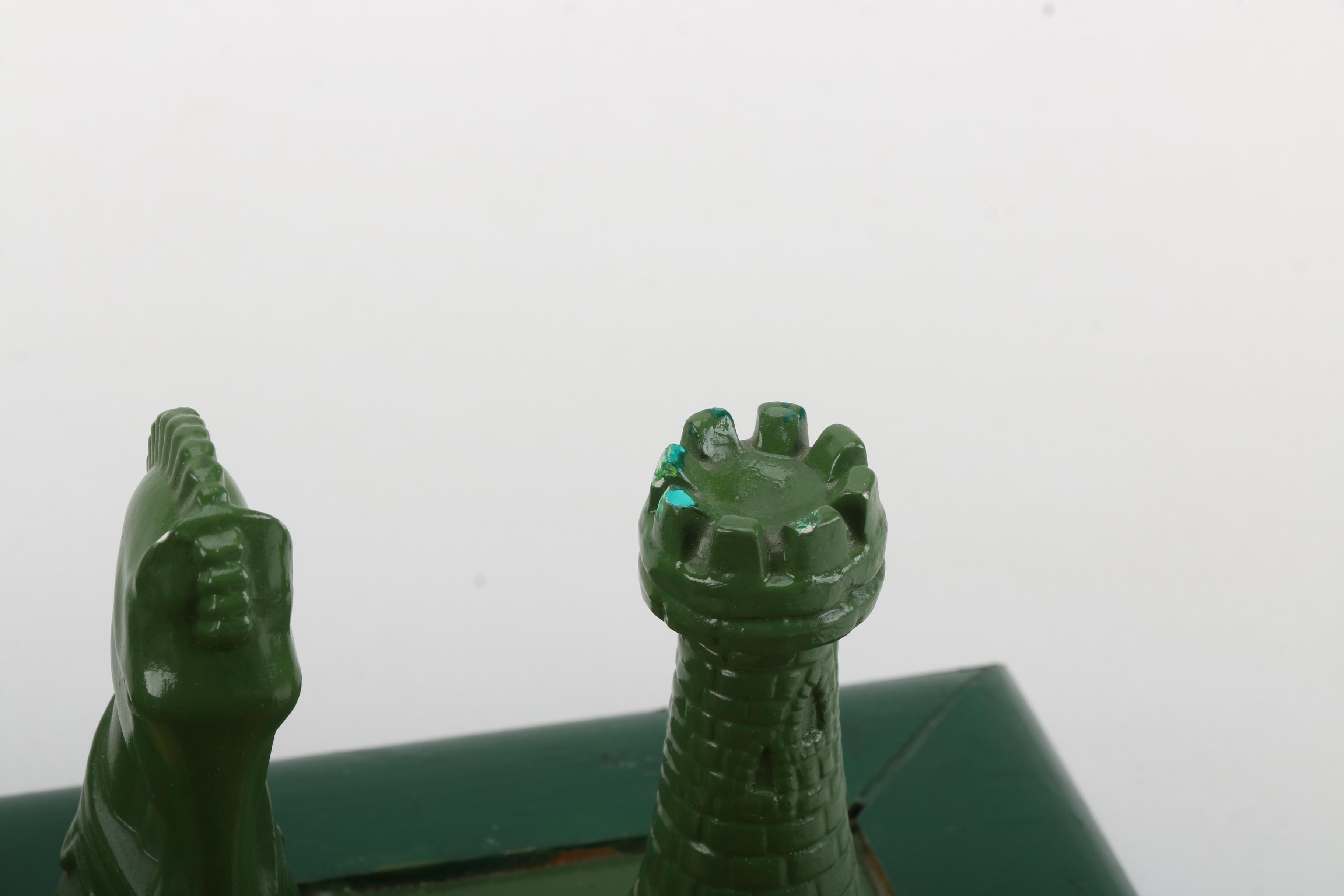 Yellow and Green Chess Board