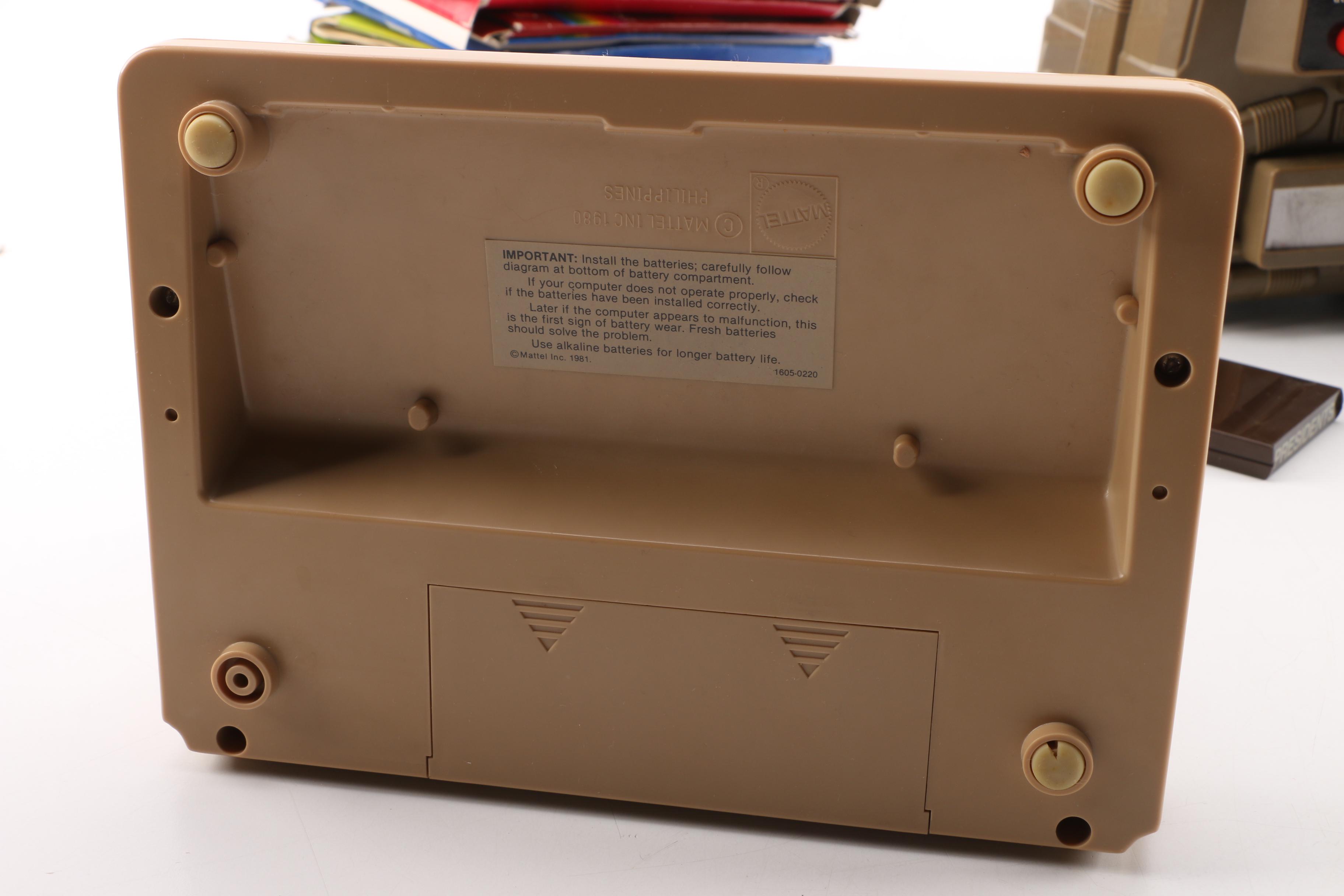 Early 1980s Mego 2-XL Robot and Mattel Children's Discovery System