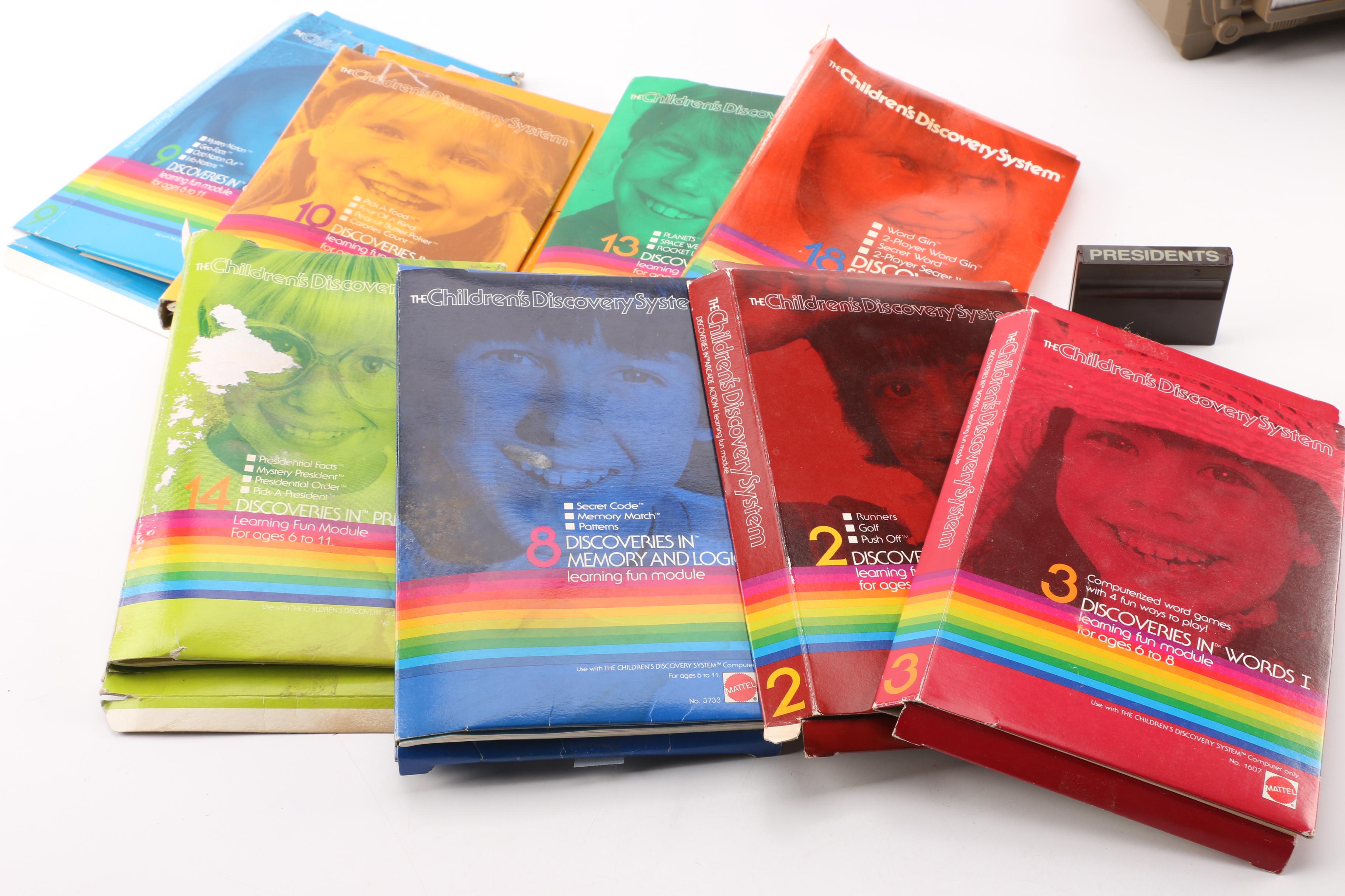 Early 1980s Mego 2-XL Robot and Mattel Children's Discovery System