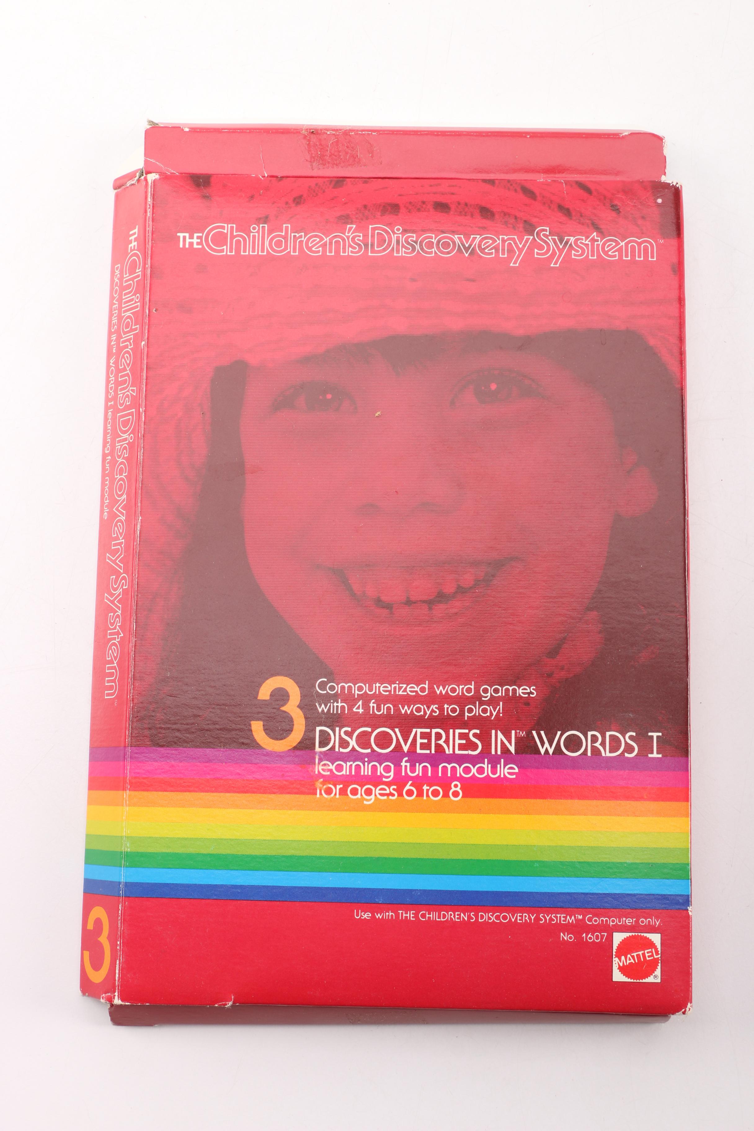 Early 1980s Mego 2-XL Robot and Mattel Children's Discovery System