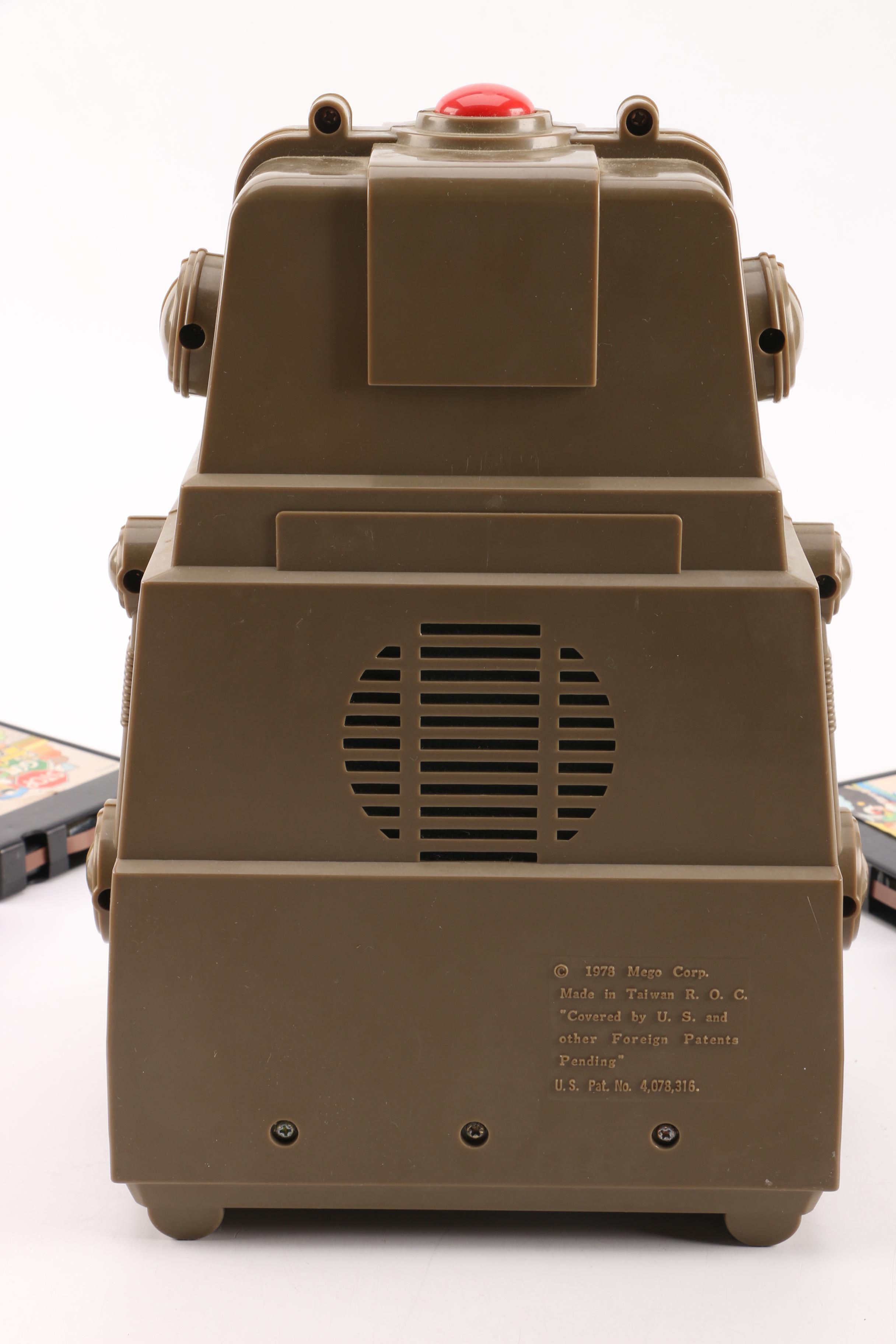 Early 1980s Mego 2-XL Robot and Mattel Children's Discovery System