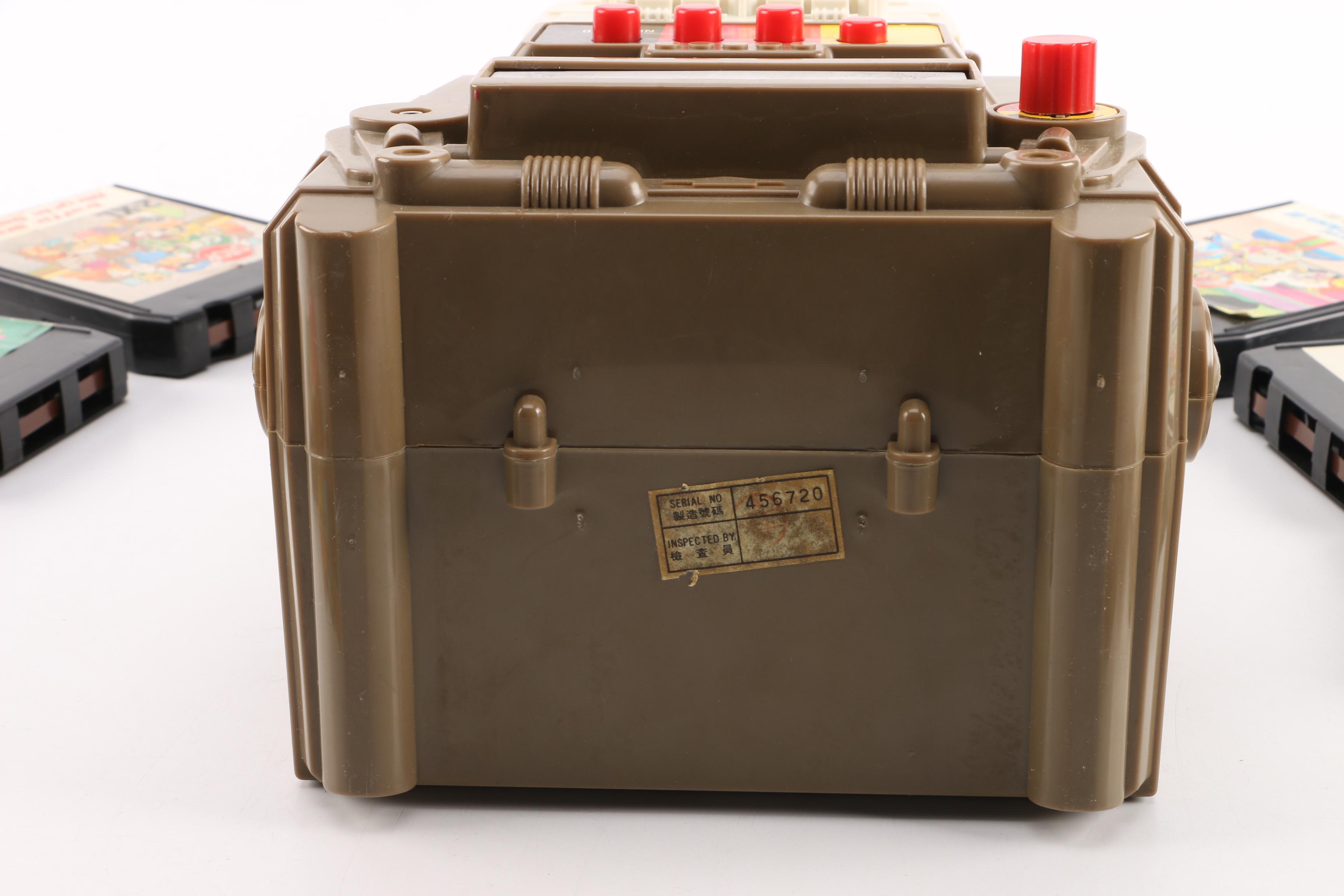 Early 1980s Mego 2-XL Robot and Mattel Children's Discovery System