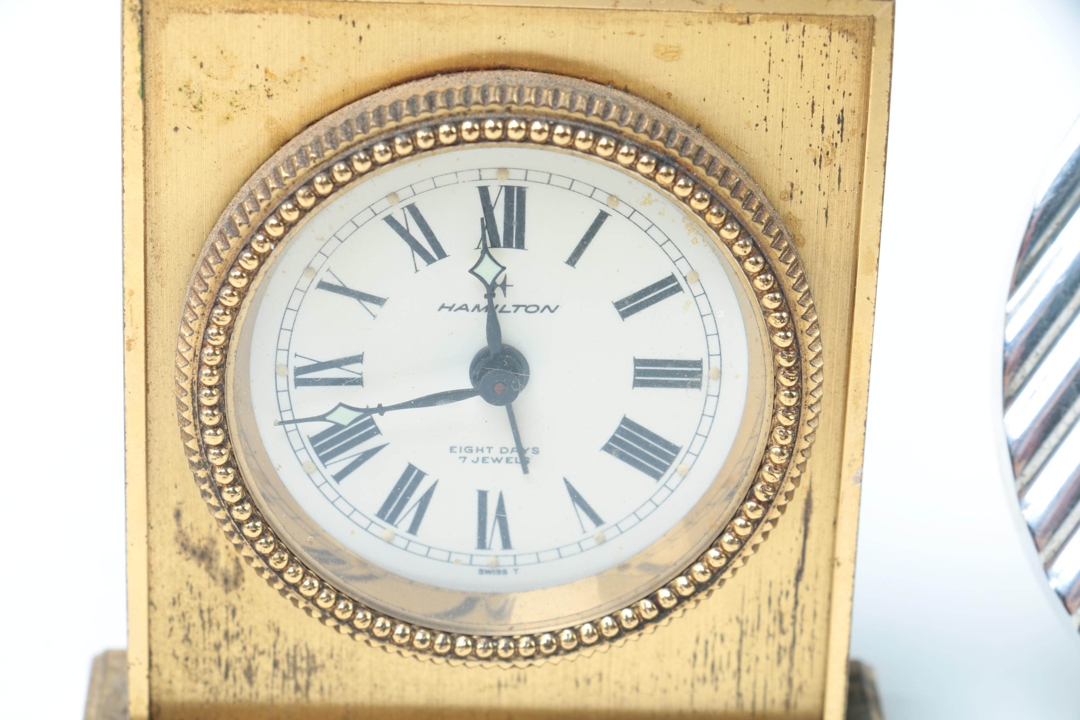 Alarm Clocks including Hamilton and Tiffany & Co.