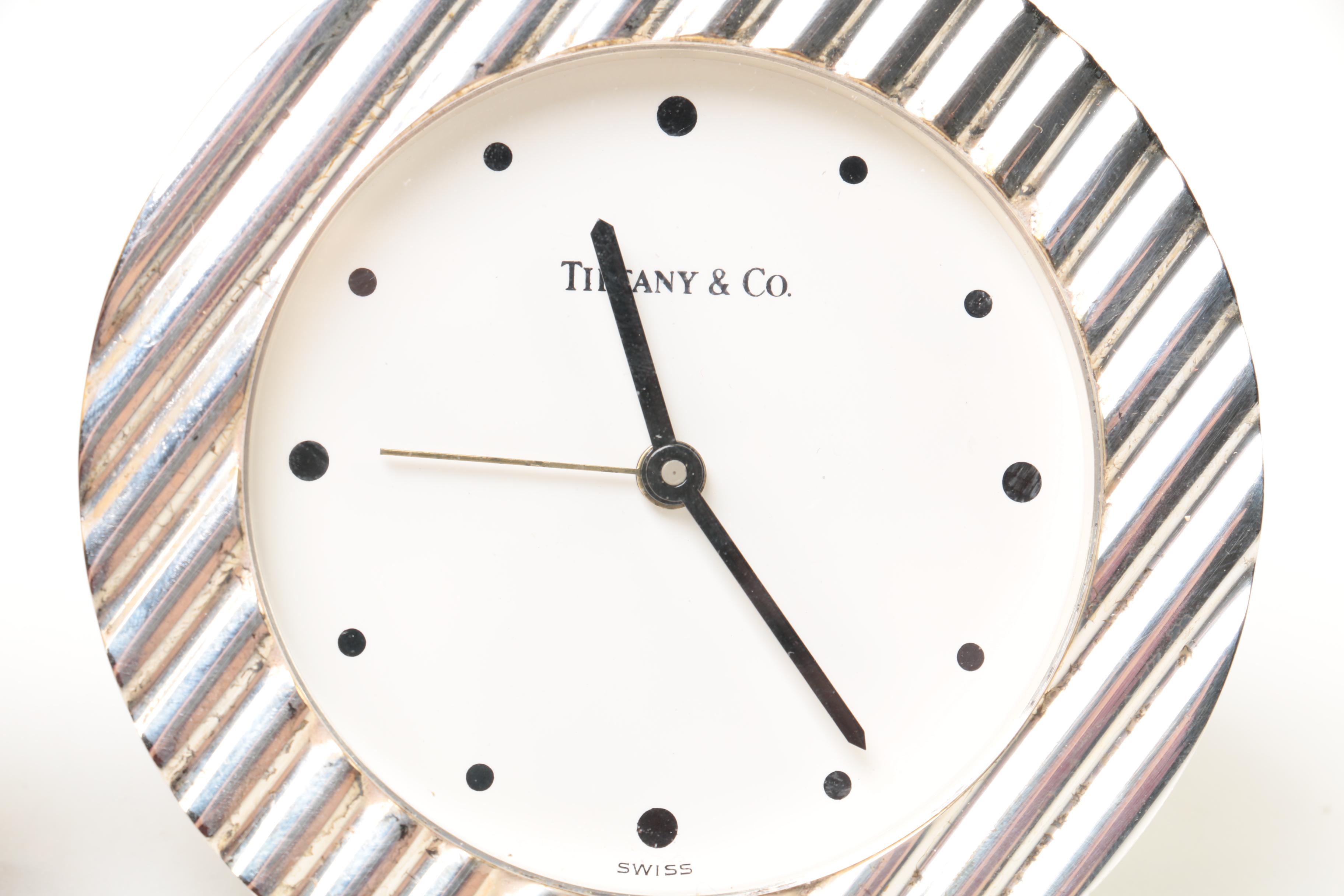 Alarm Clocks including Hamilton and Tiffany & Co.