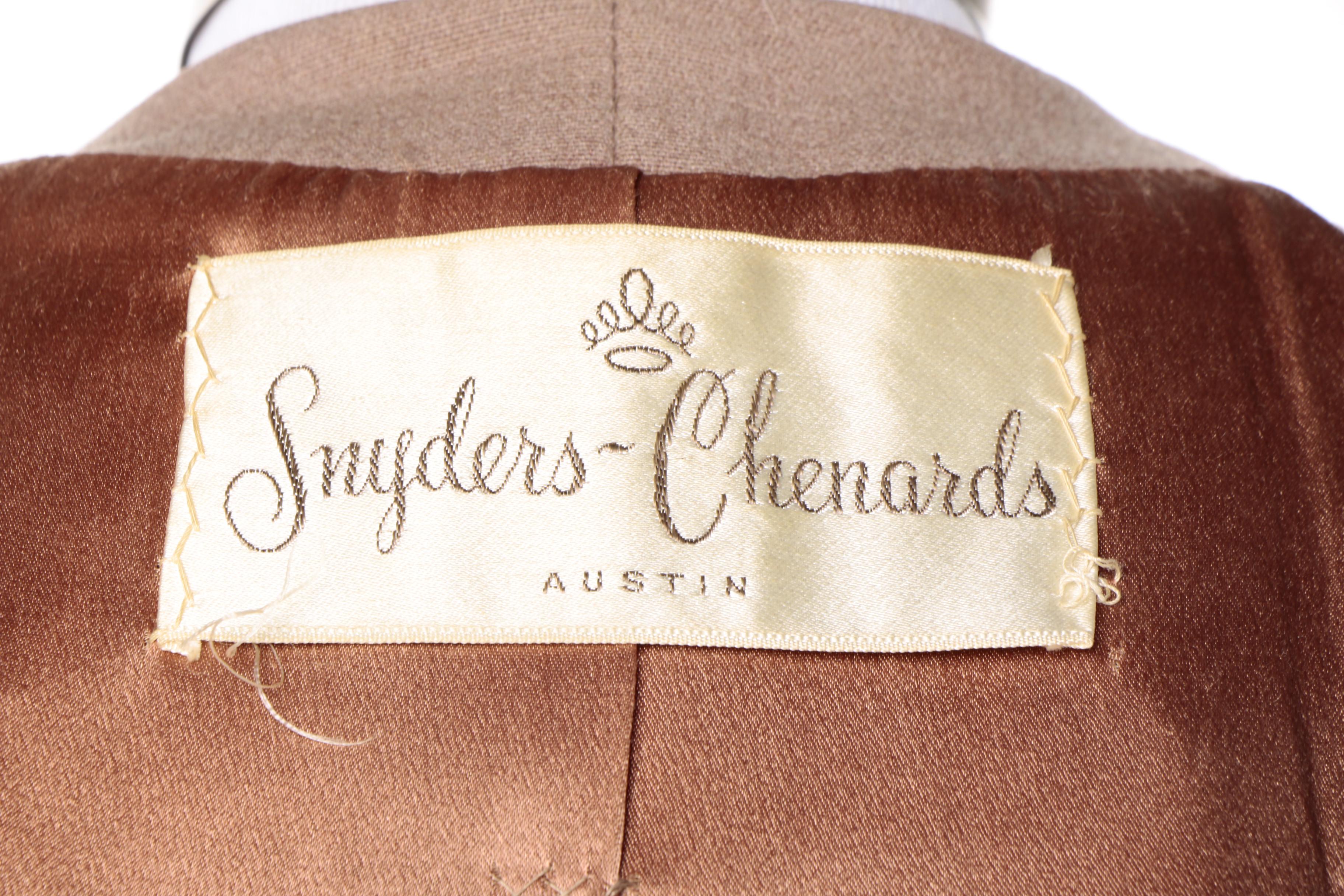 Vintage Coat with Mink Collar