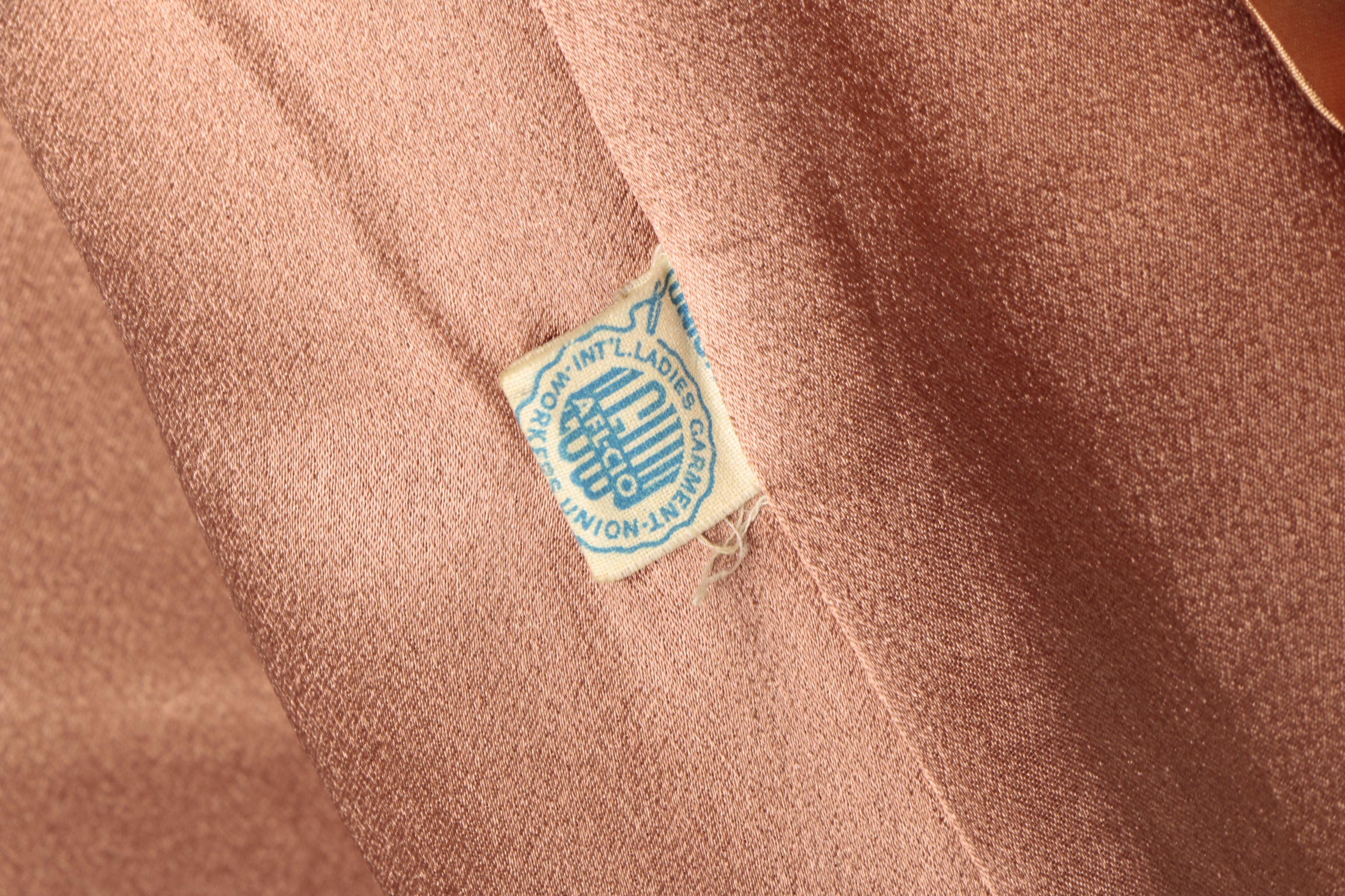 Vintage Coat with Mink Collar