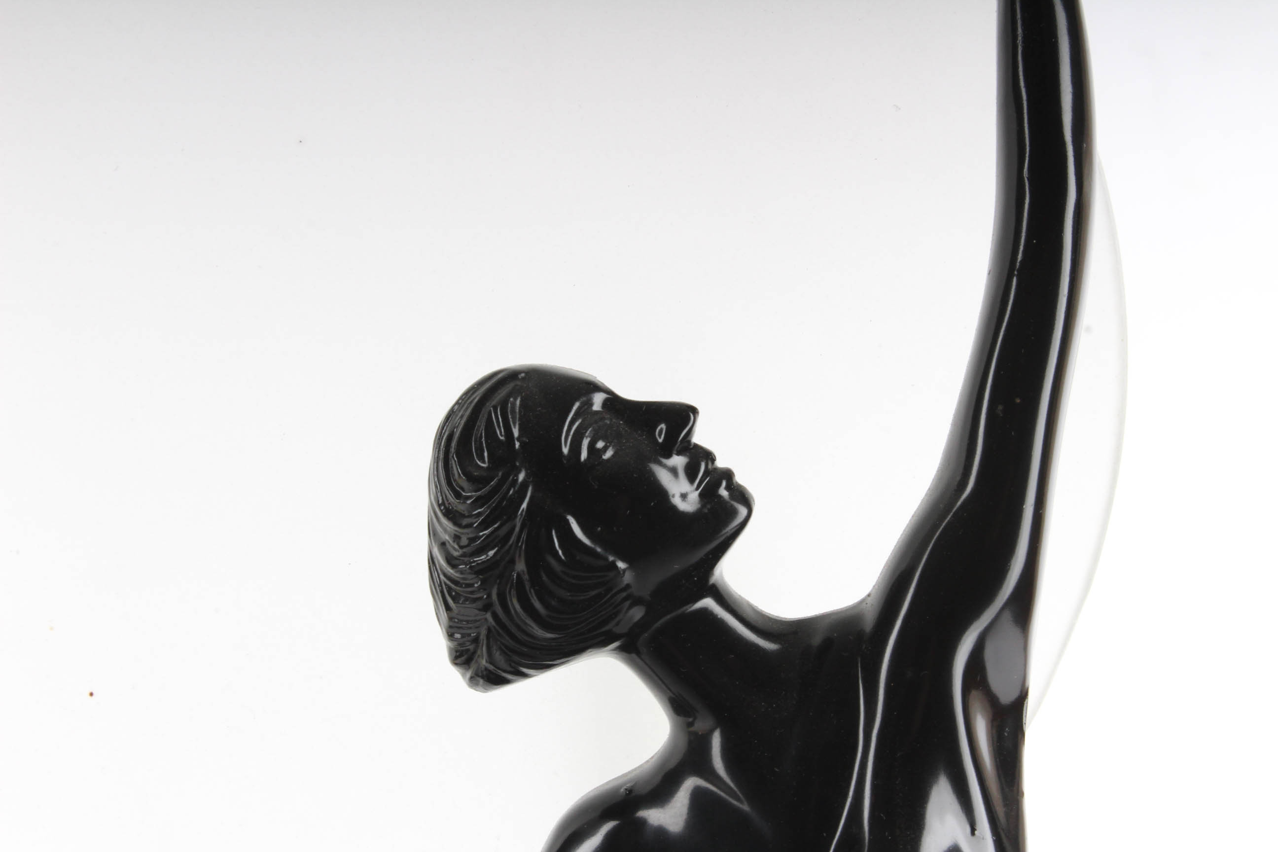 Vintage Art Deco Style Frankart Sarsaparilla Black Lamp