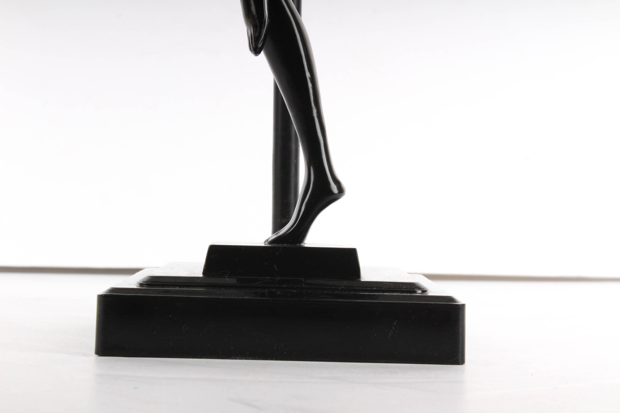 Vintage Art Deco Style Frankart Sarsaparilla Black Lamp