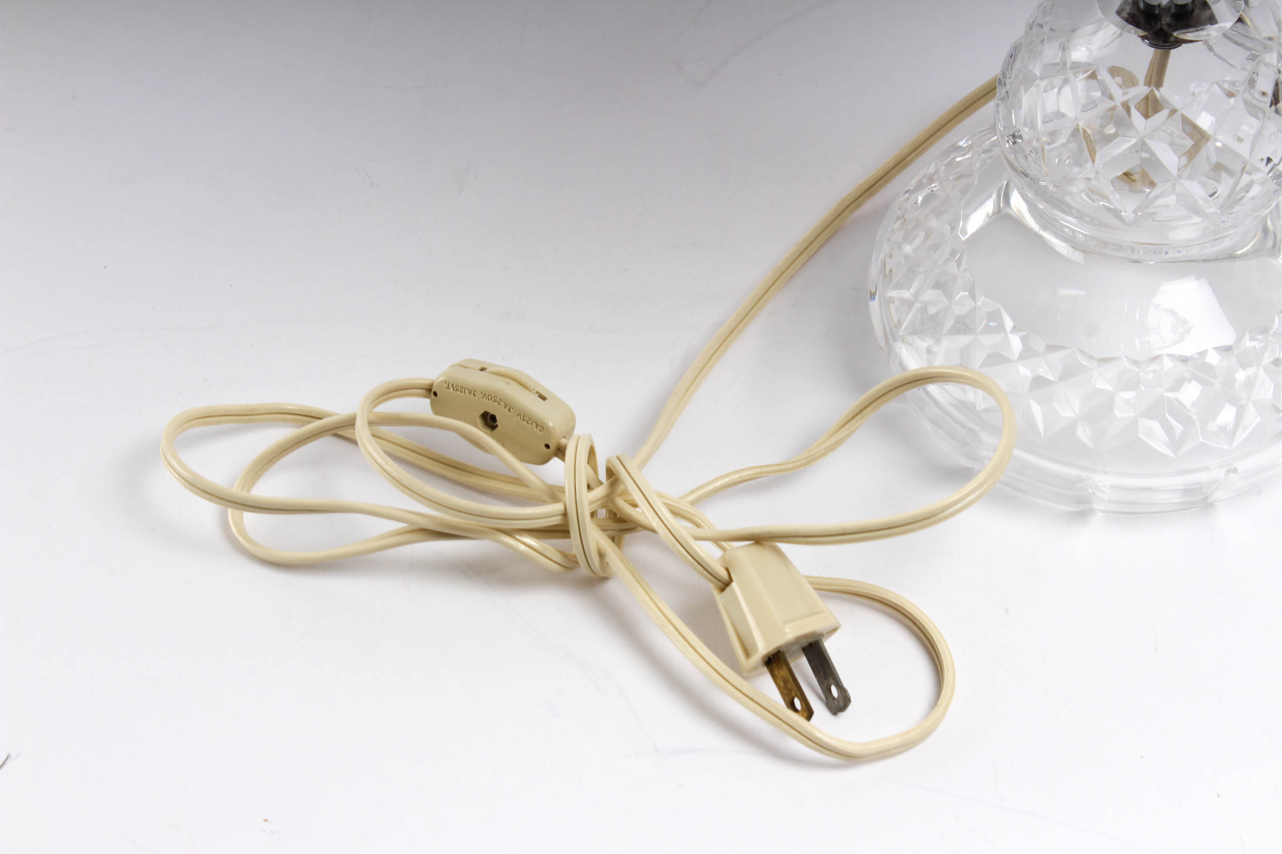 Waterford Crystal "Lismore" Table Lamp