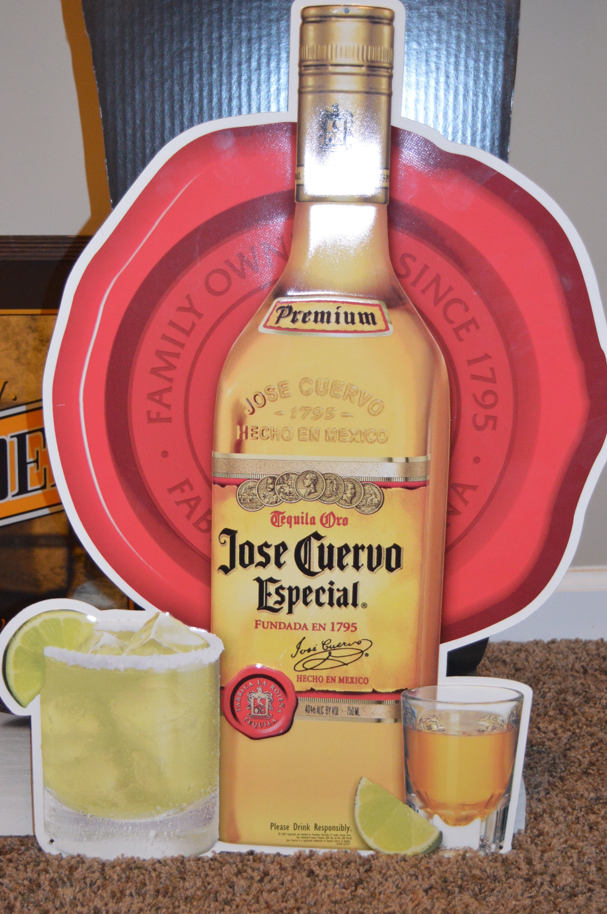 Dos Equis, Johnathon Goldsmith Cardboard Cut-out