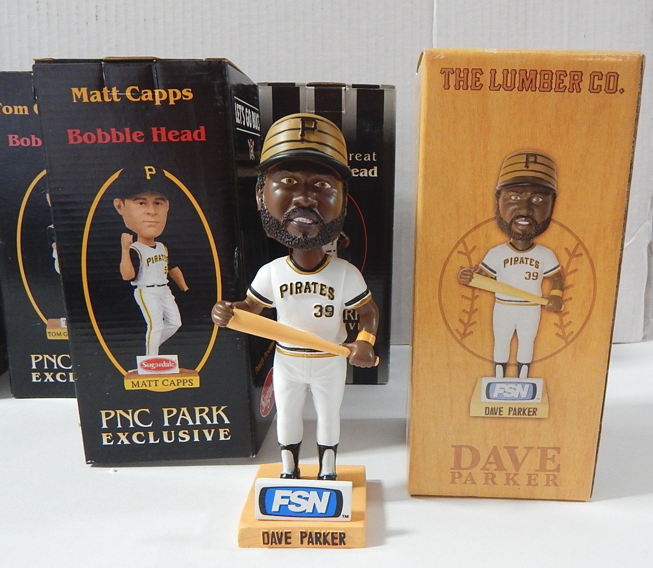 Pittsburgh Pirates Bobbleheads and Figurine