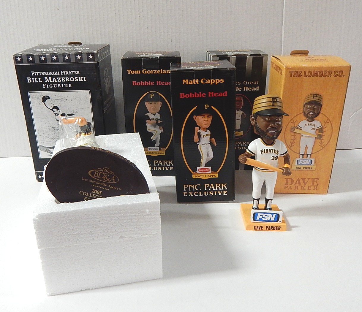 Pittsburgh Pirates Bobbleheads and Figurine