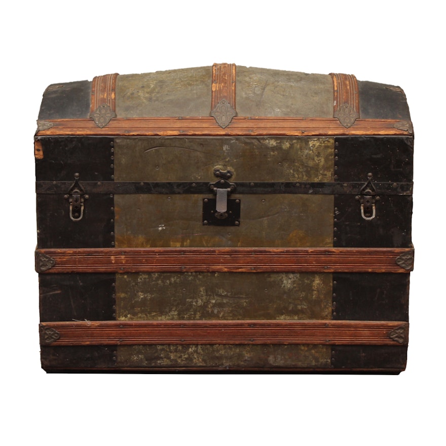 Antique Steamer Trunk