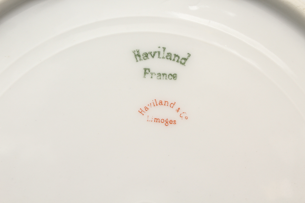 Haviland & Co. Limoges Porcelain Dish Set