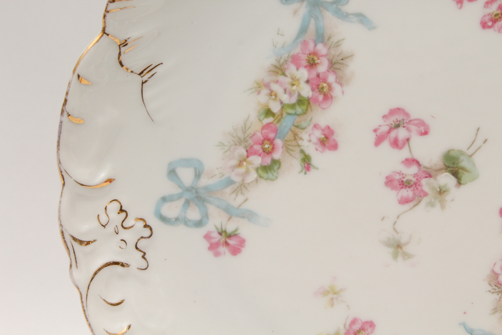 Zeh, Scherzer & Co. and Rudolf Wächter Bavarian Porcelain Plates