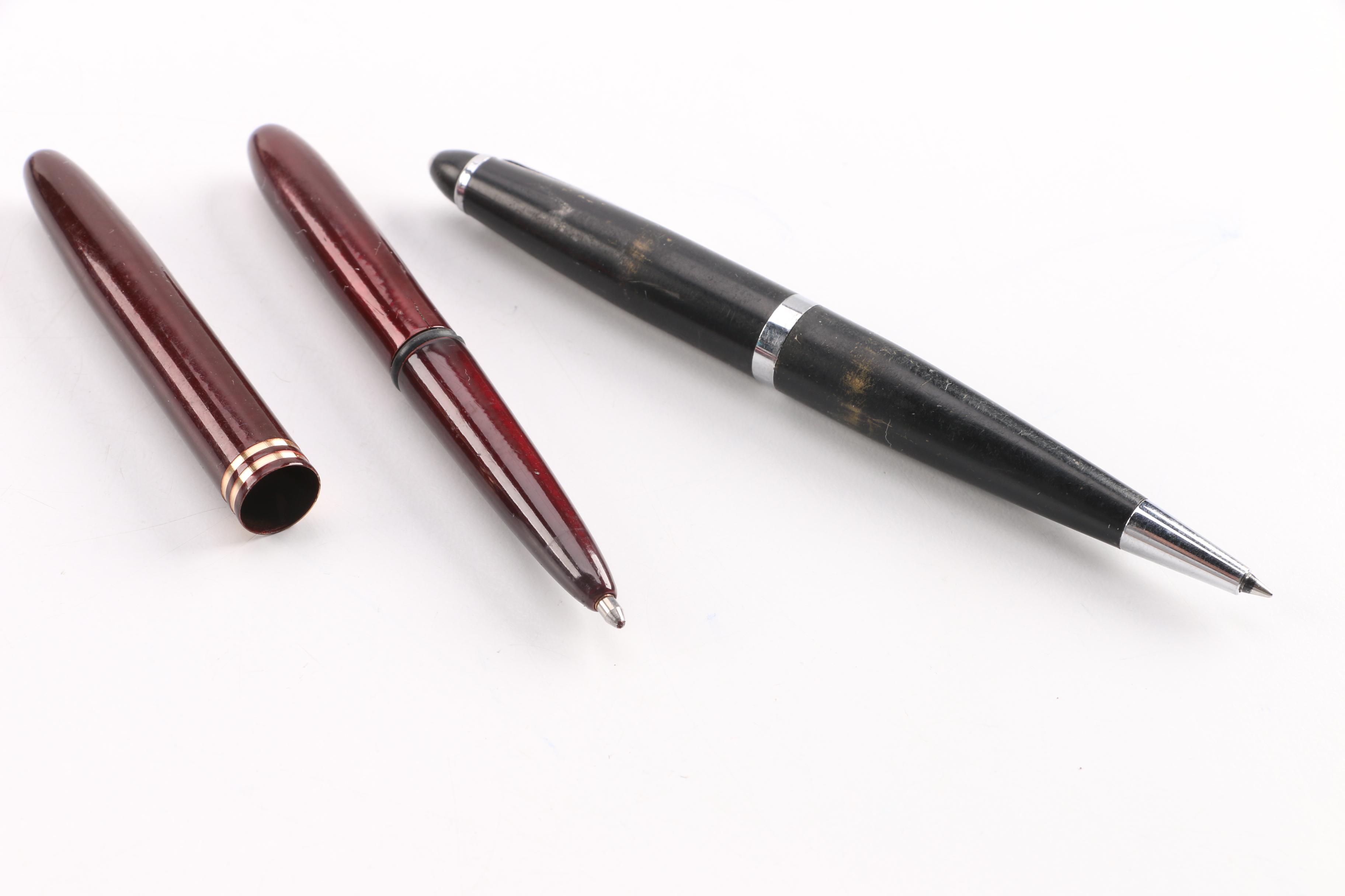 Vintage Pens, Including Parker, Sheaffer, Osmiroid and Spirix