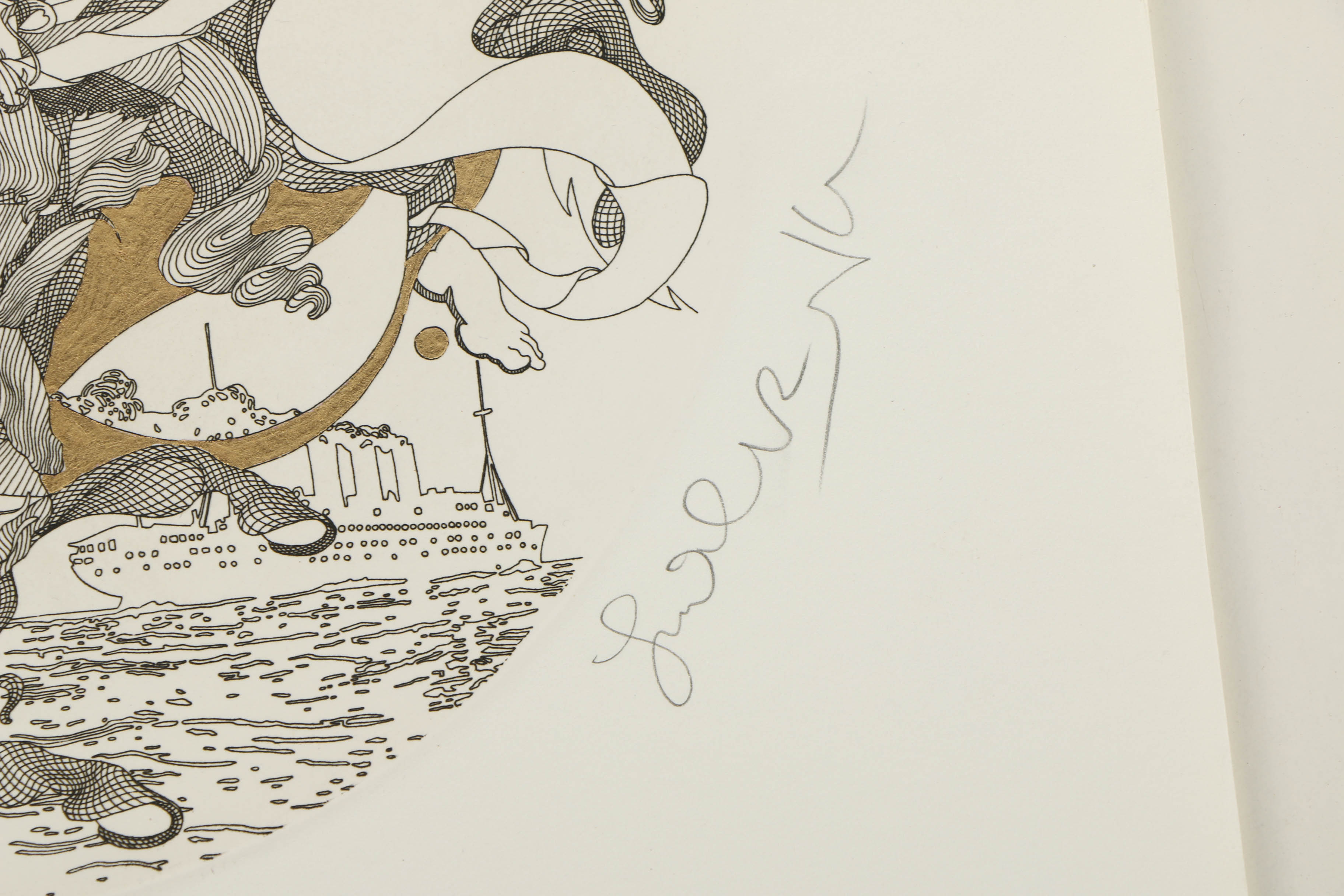 Guillaume Azoulay Portfolio of Embellished Zodiac Etchings