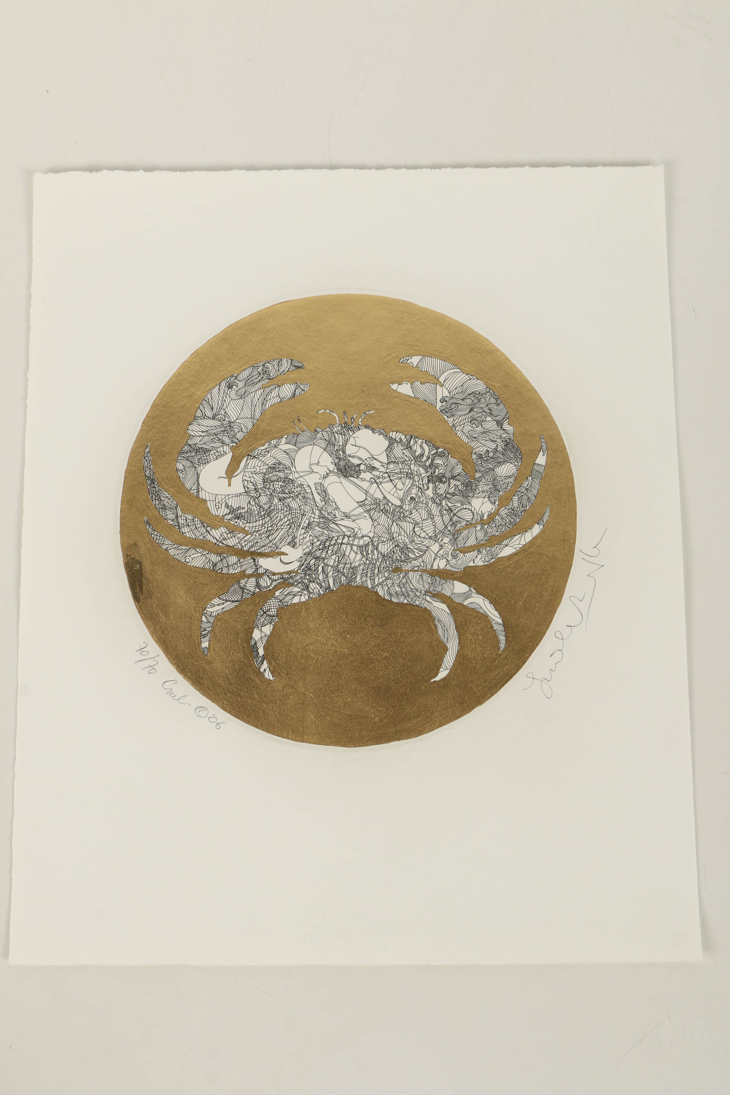 Guillaume Azoulay Portfolio of Embellished Zodiac Etchings