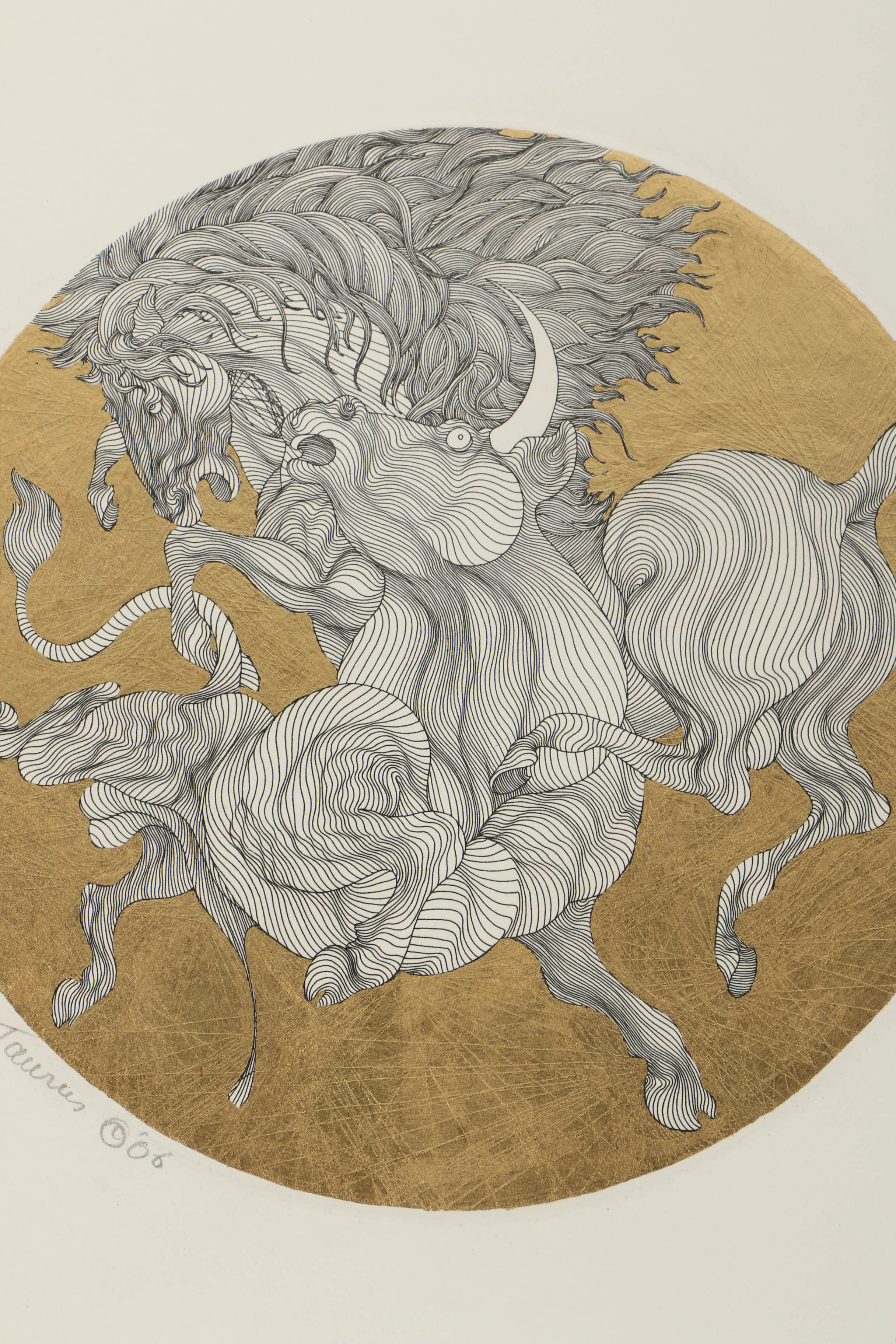 Guillaume Azoulay Portfolio of Embellished Zodiac Etchings