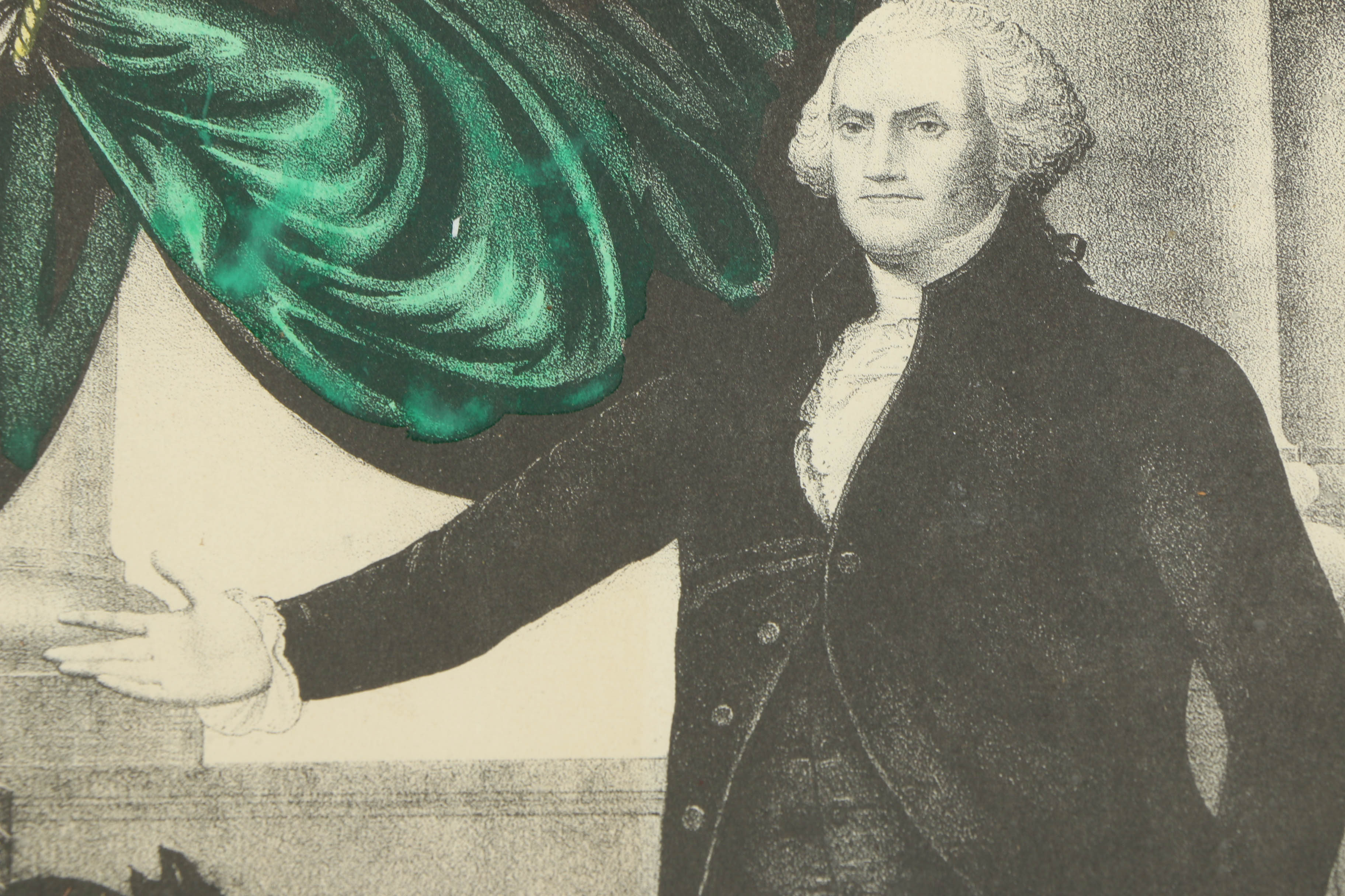 Hand-Colored Mezzograph Print After Nathaniel Currier