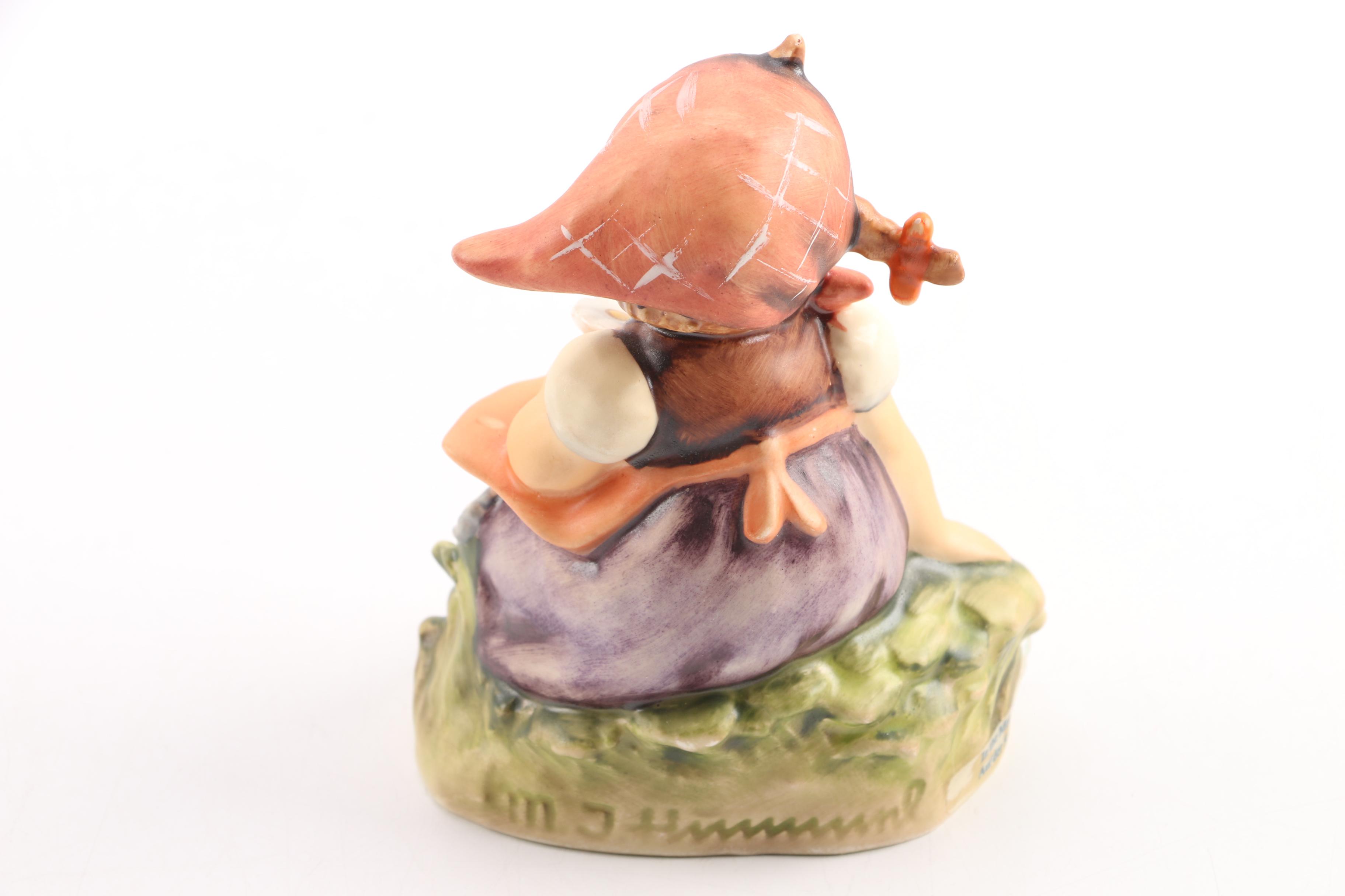 Vintage Hummel Porcelain Figurines Featuring "Easter Time"