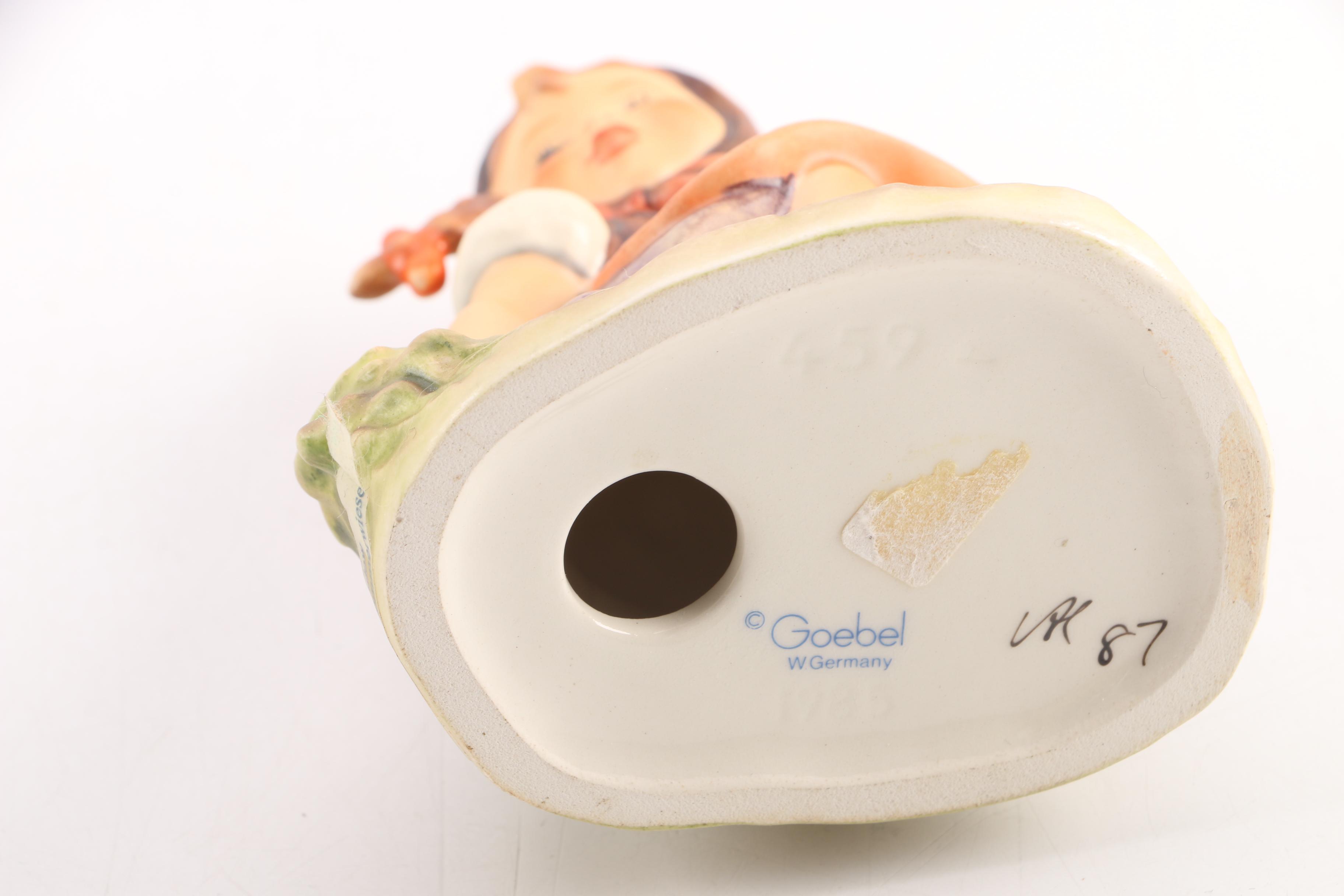 Vintage Hummel Porcelain Figurines Featuring "Easter Time"