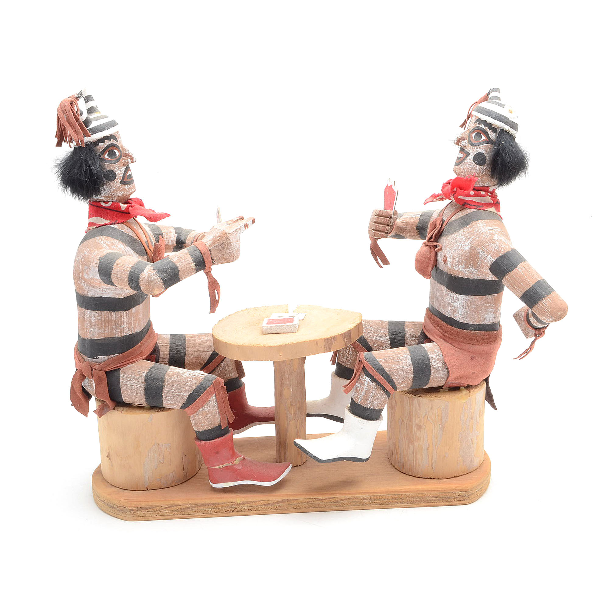 F. Begay Signed "Hano Clown" Kachina Doll