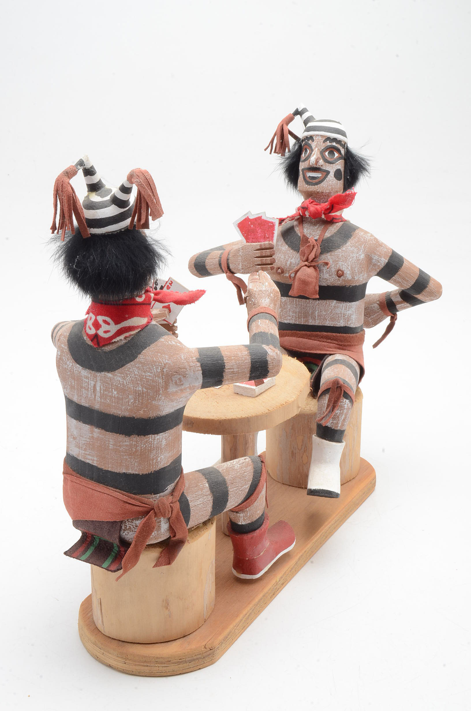 F. Begay Signed "Hano Clown" Kachina Doll