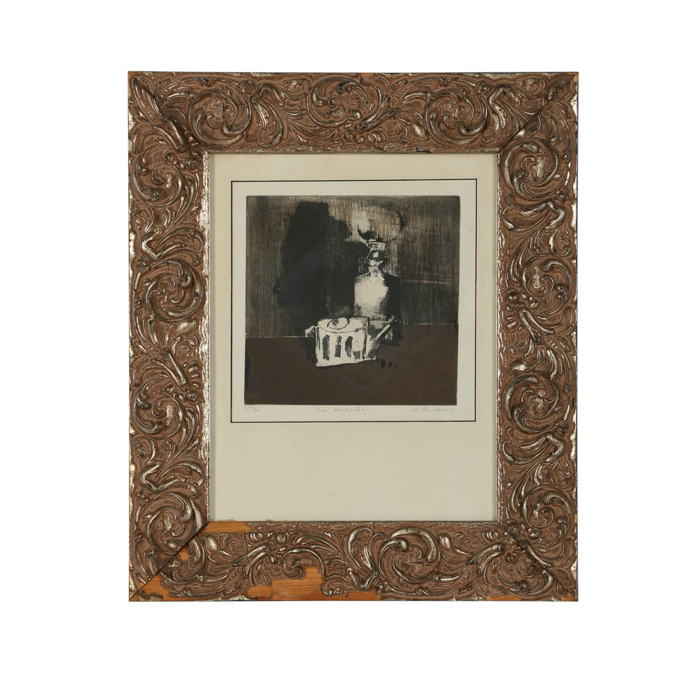 Annapia Antonini Etching "La Burette"