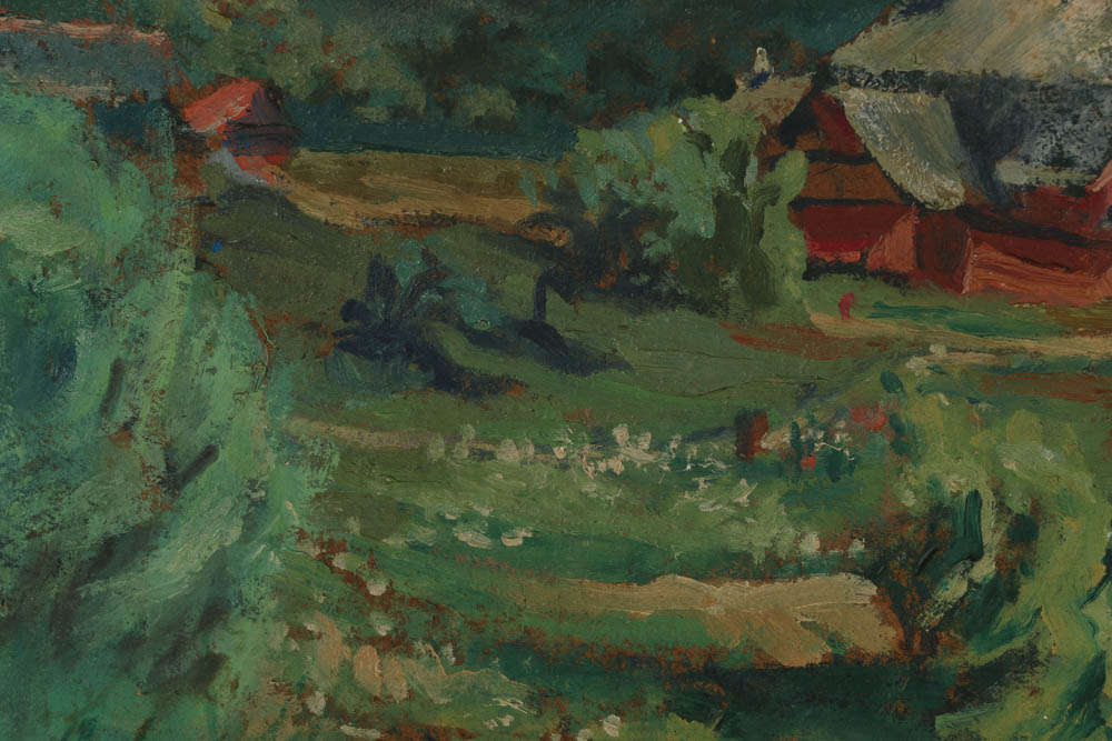 20th Century Oil Painting on Board