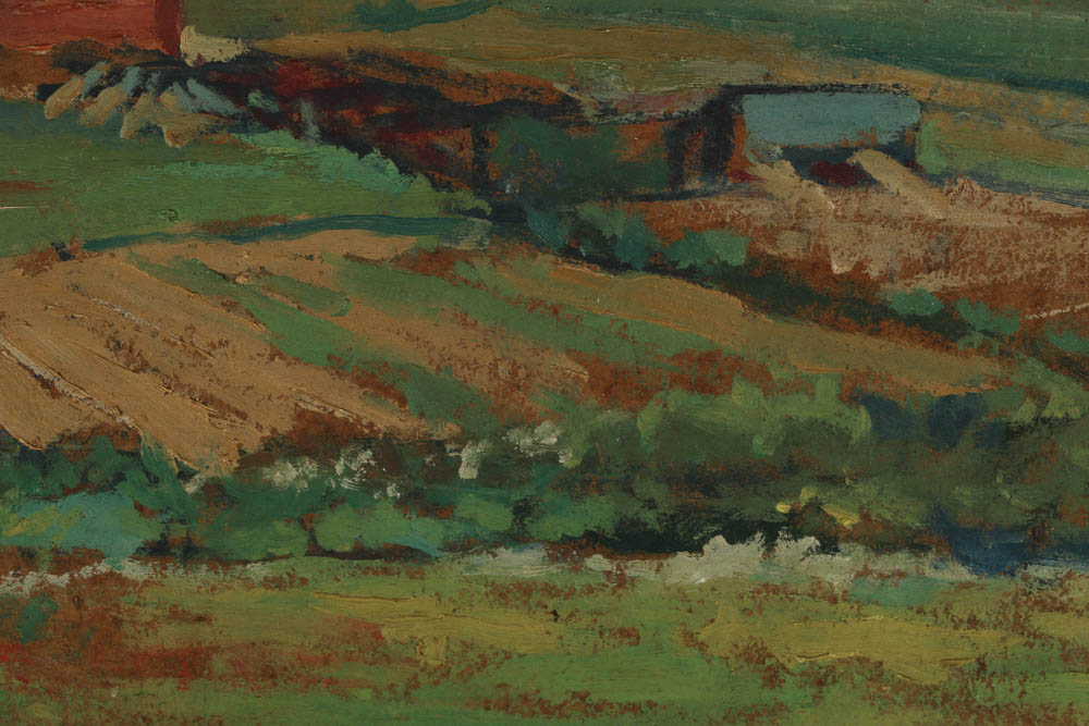 20th Century Oil Painting on Board