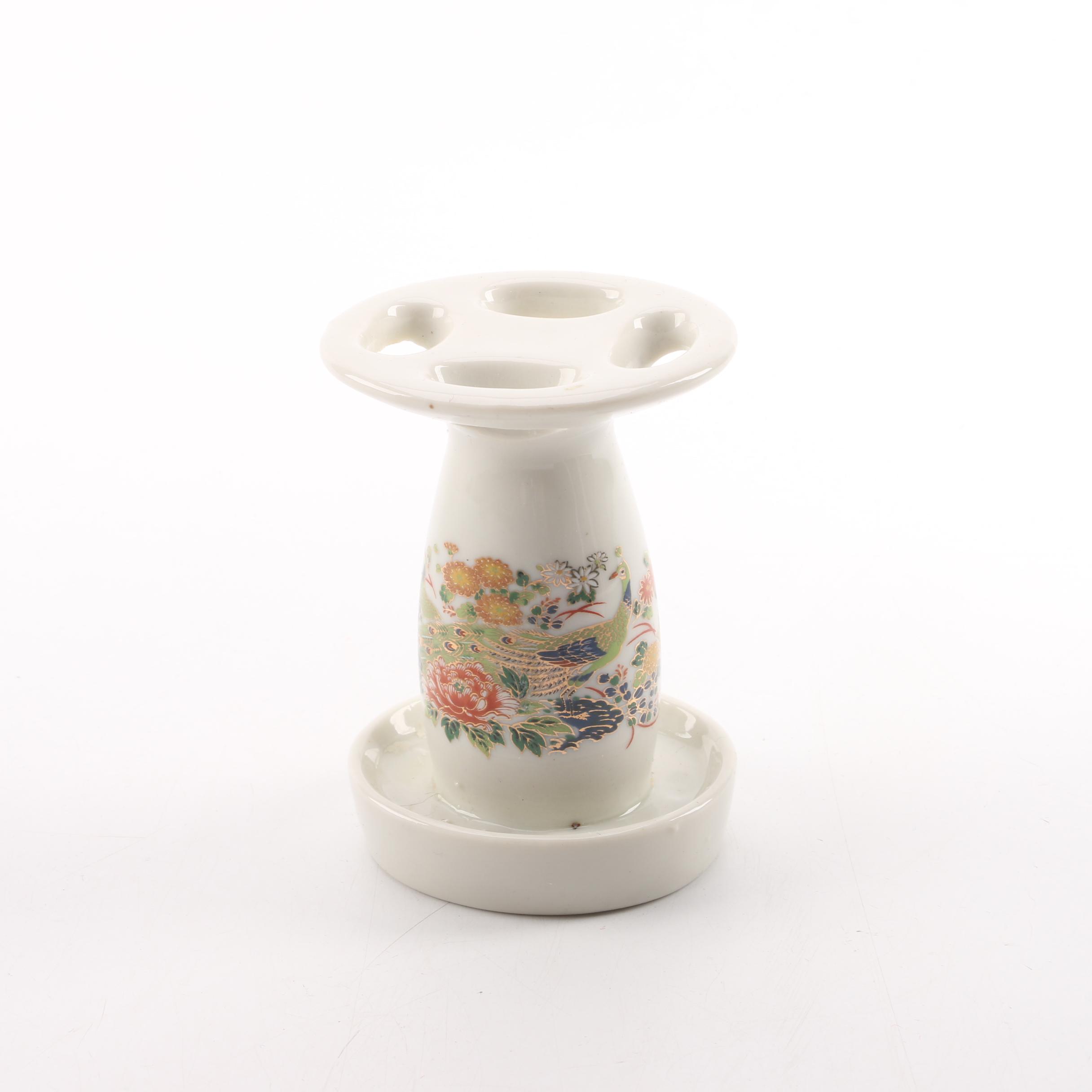 Vintage Ceramic Toothbrush Holder