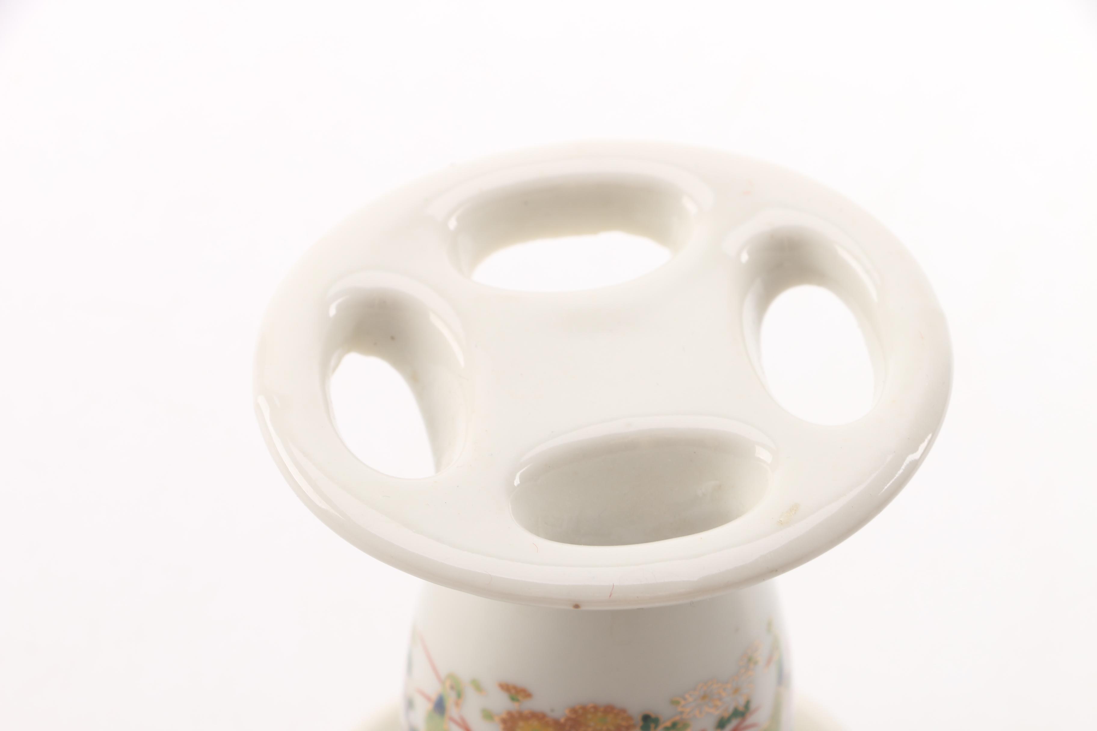 Vintage Ceramic Toothbrush Holder